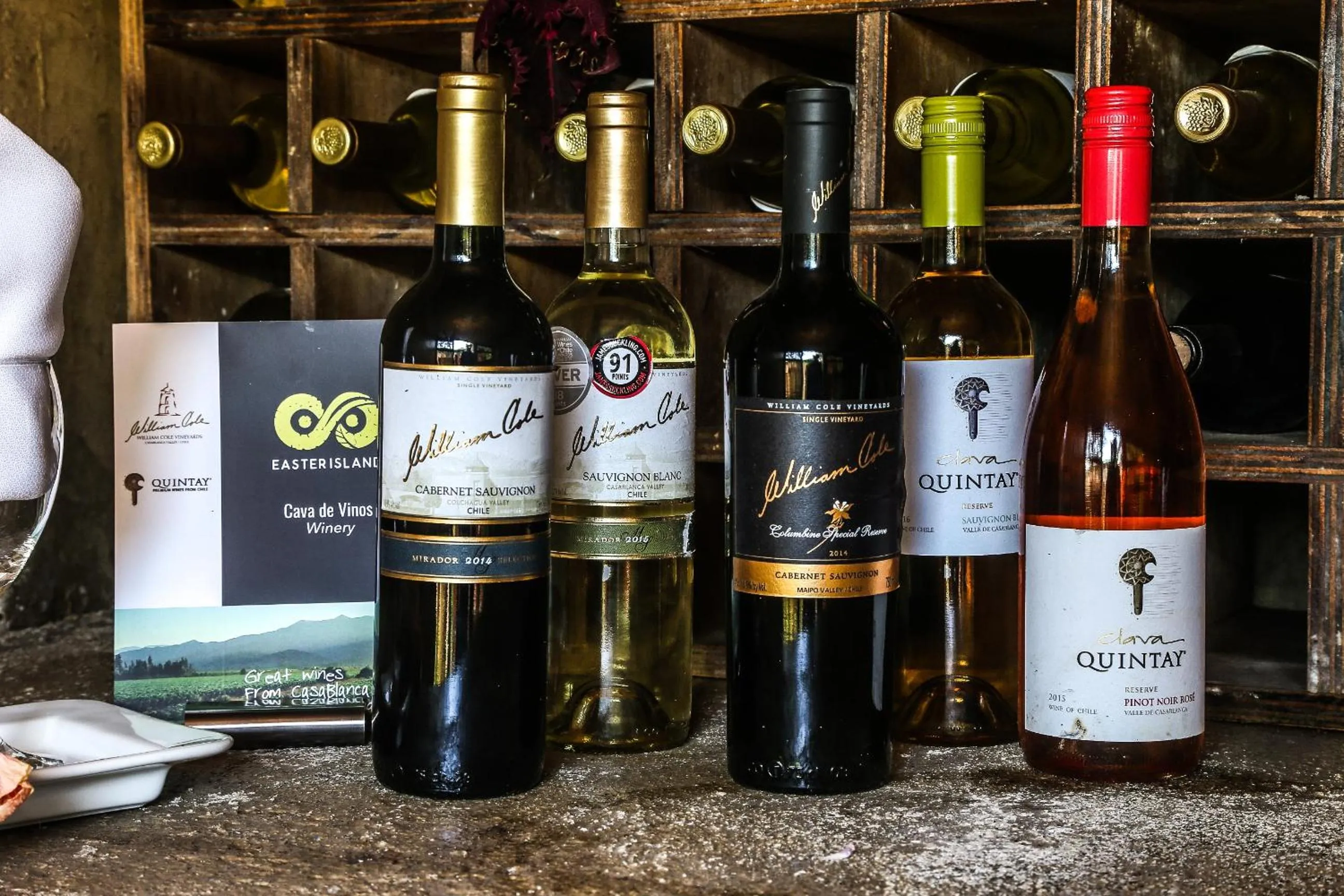 Drinks in Easter Island Ecolodge