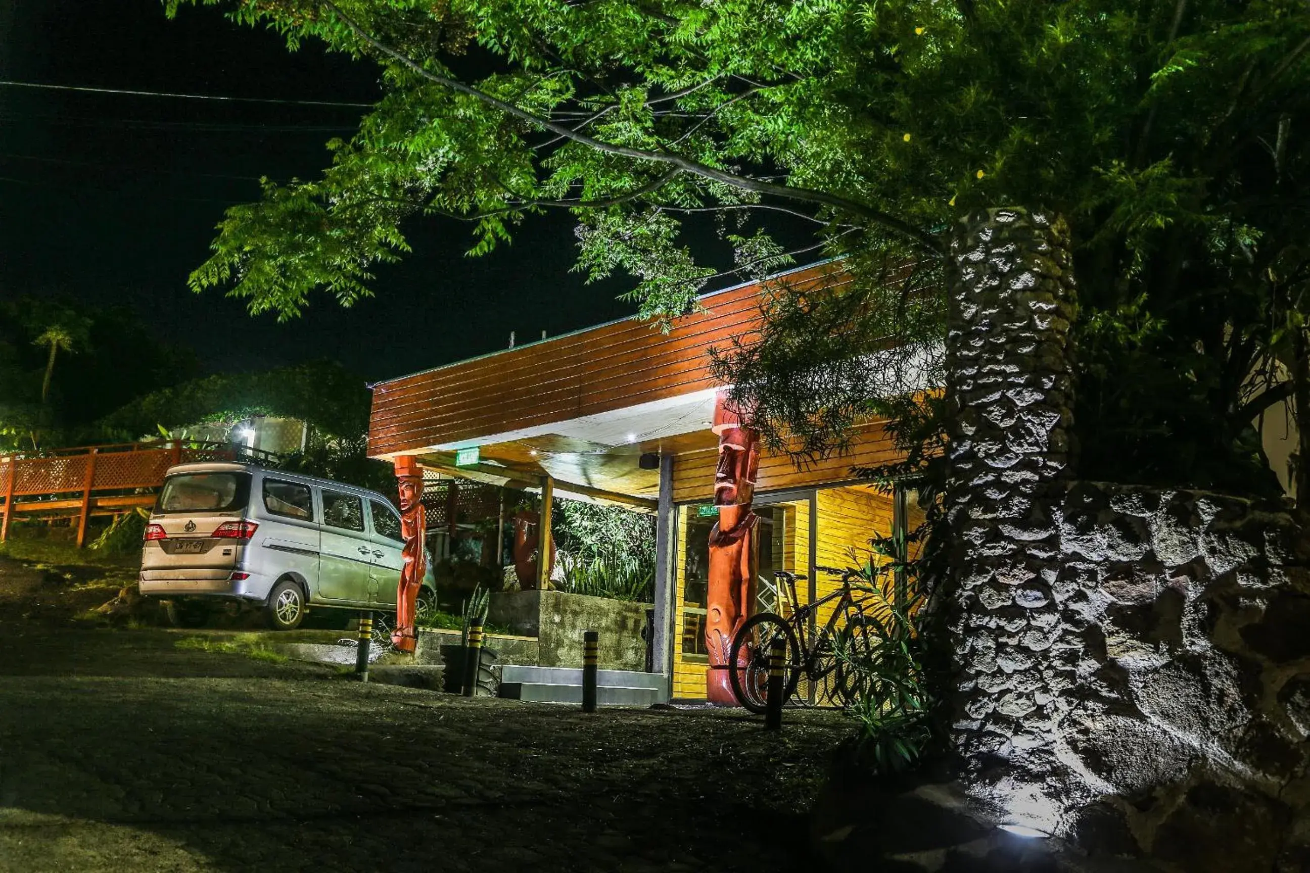 Lobby or reception in Easter Island Ecolodge Lobby or reception in Easter Island Ecolodge