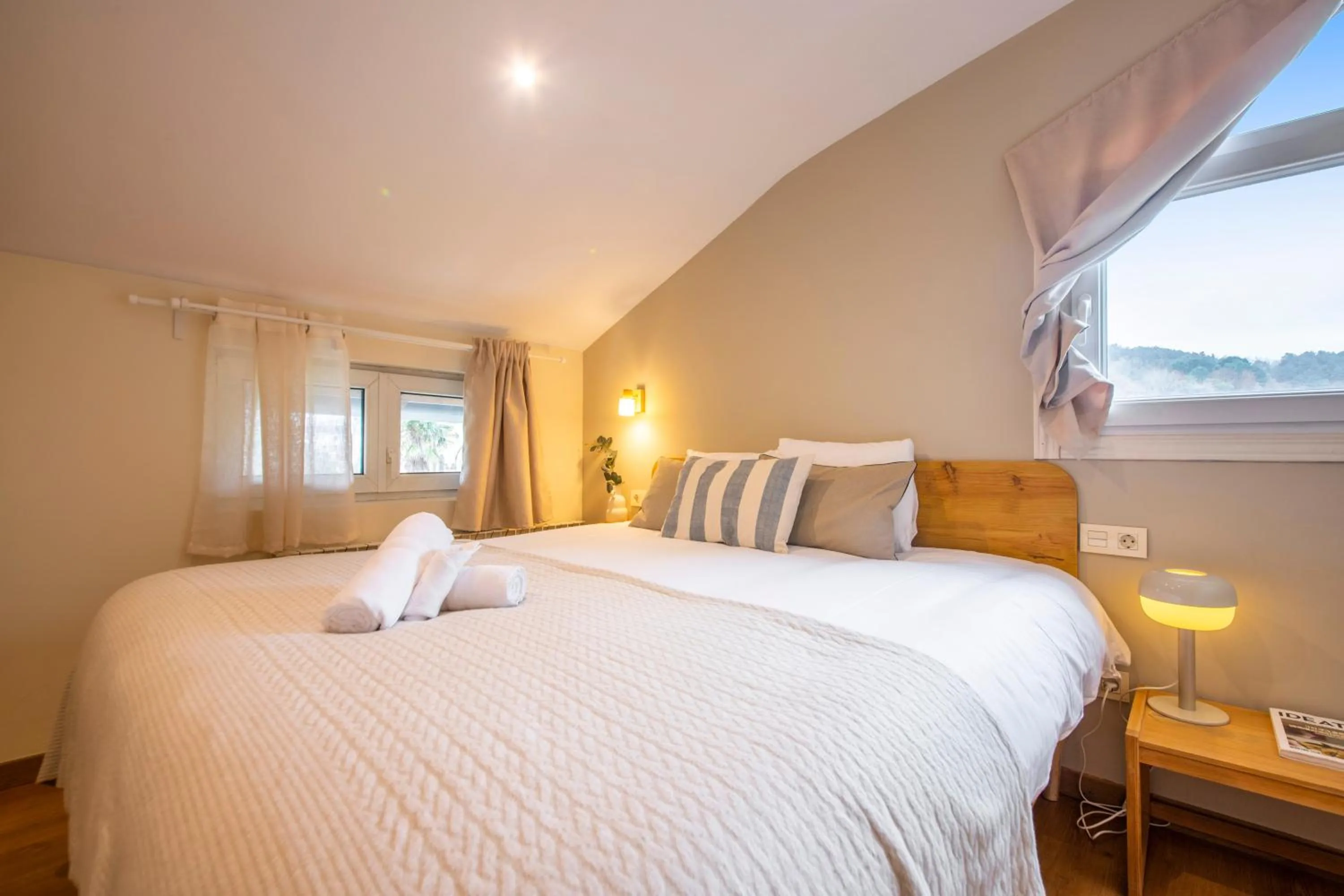 Bed in Hotel Donosti