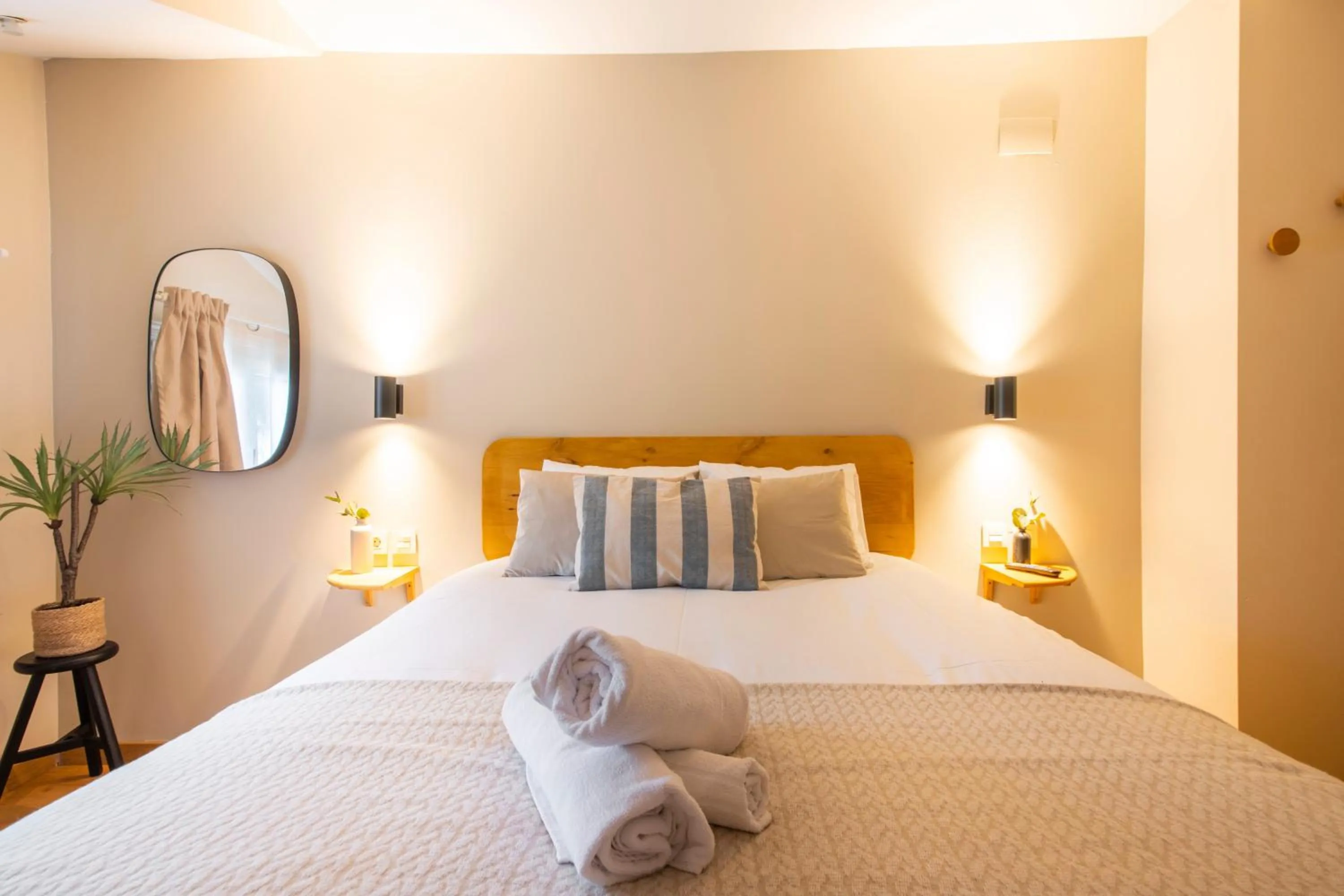 Bed in Hotel Donosti