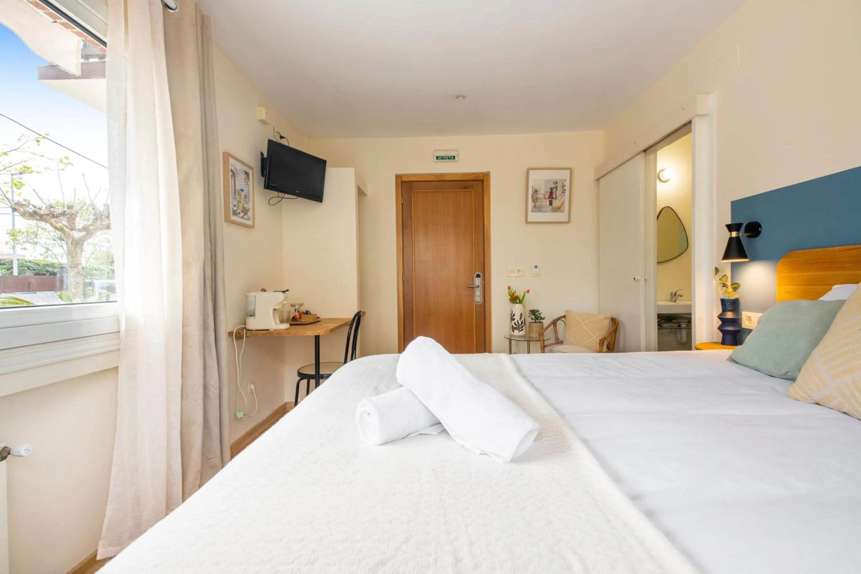 Bed in Hotel Donosti