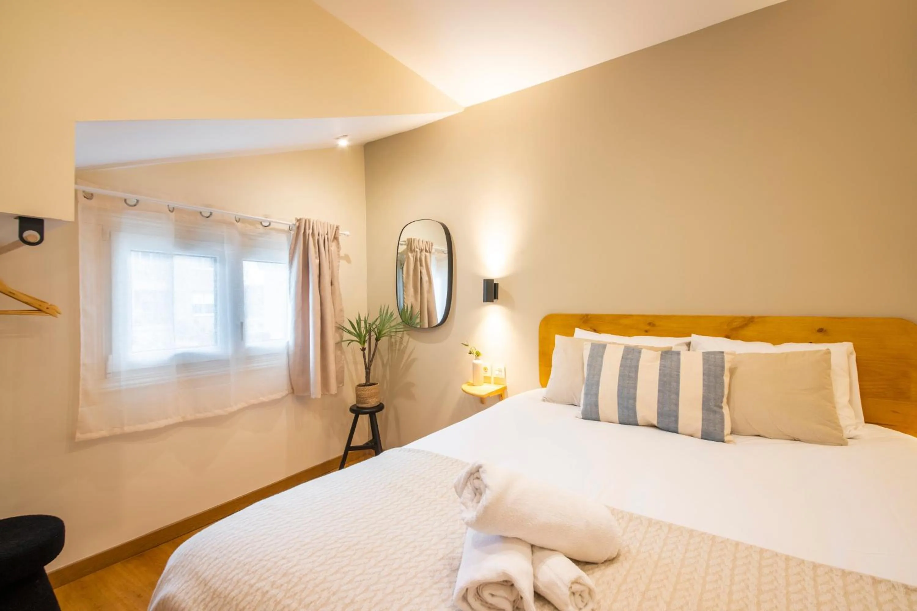 Bed in Hotel Donosti