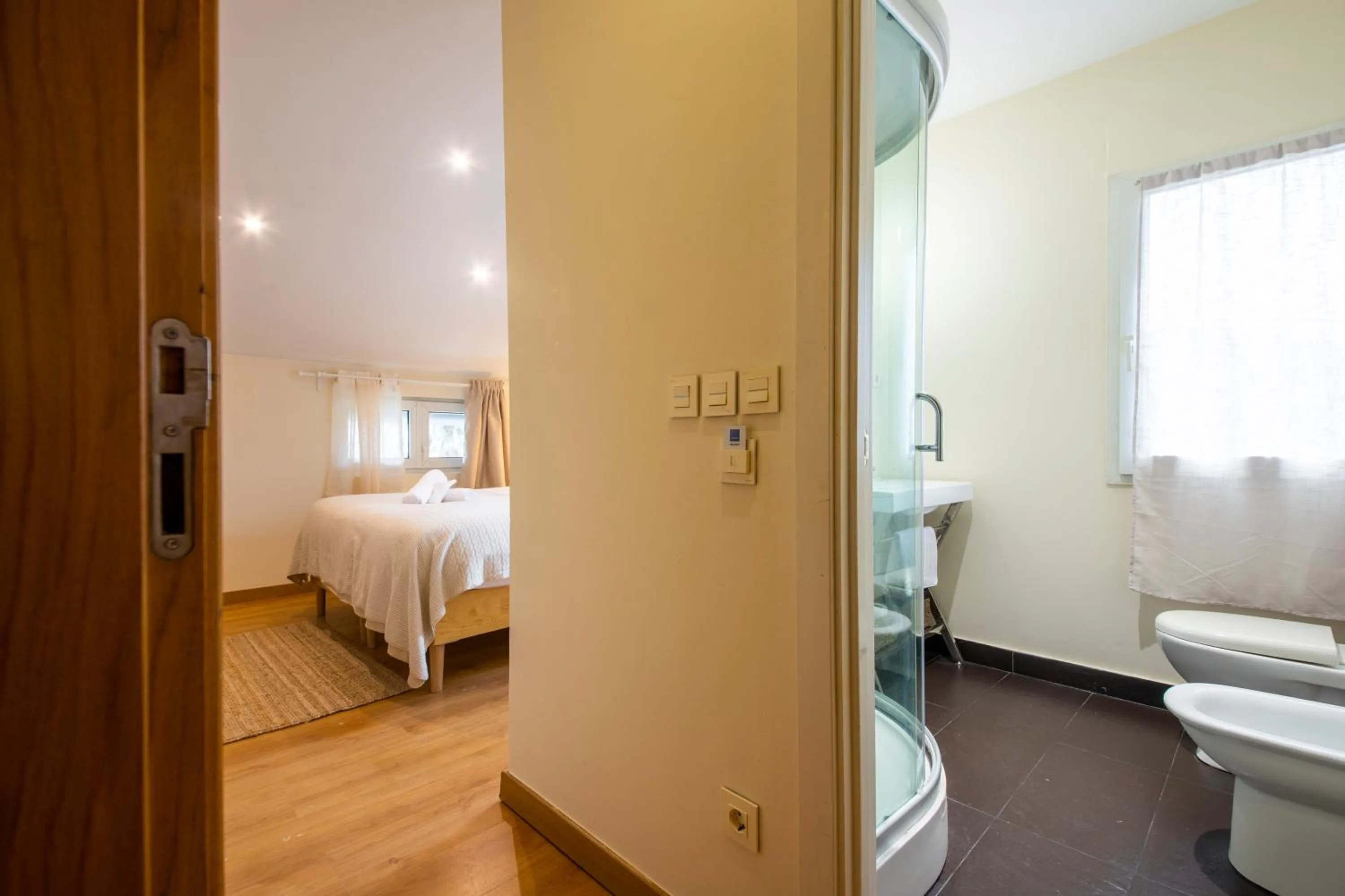 Bed in Hotel Donosti