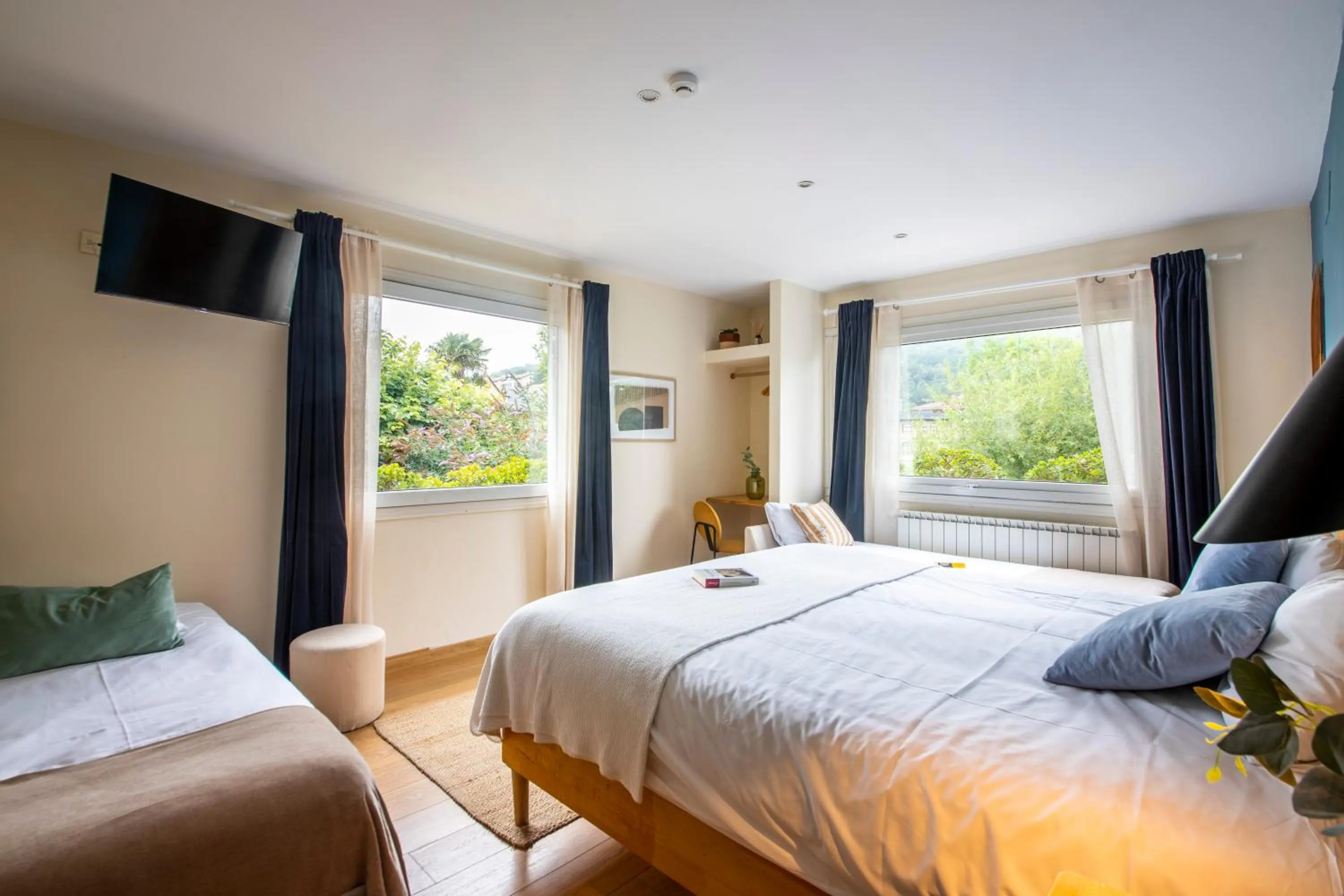 Bed in Hotel Donosti