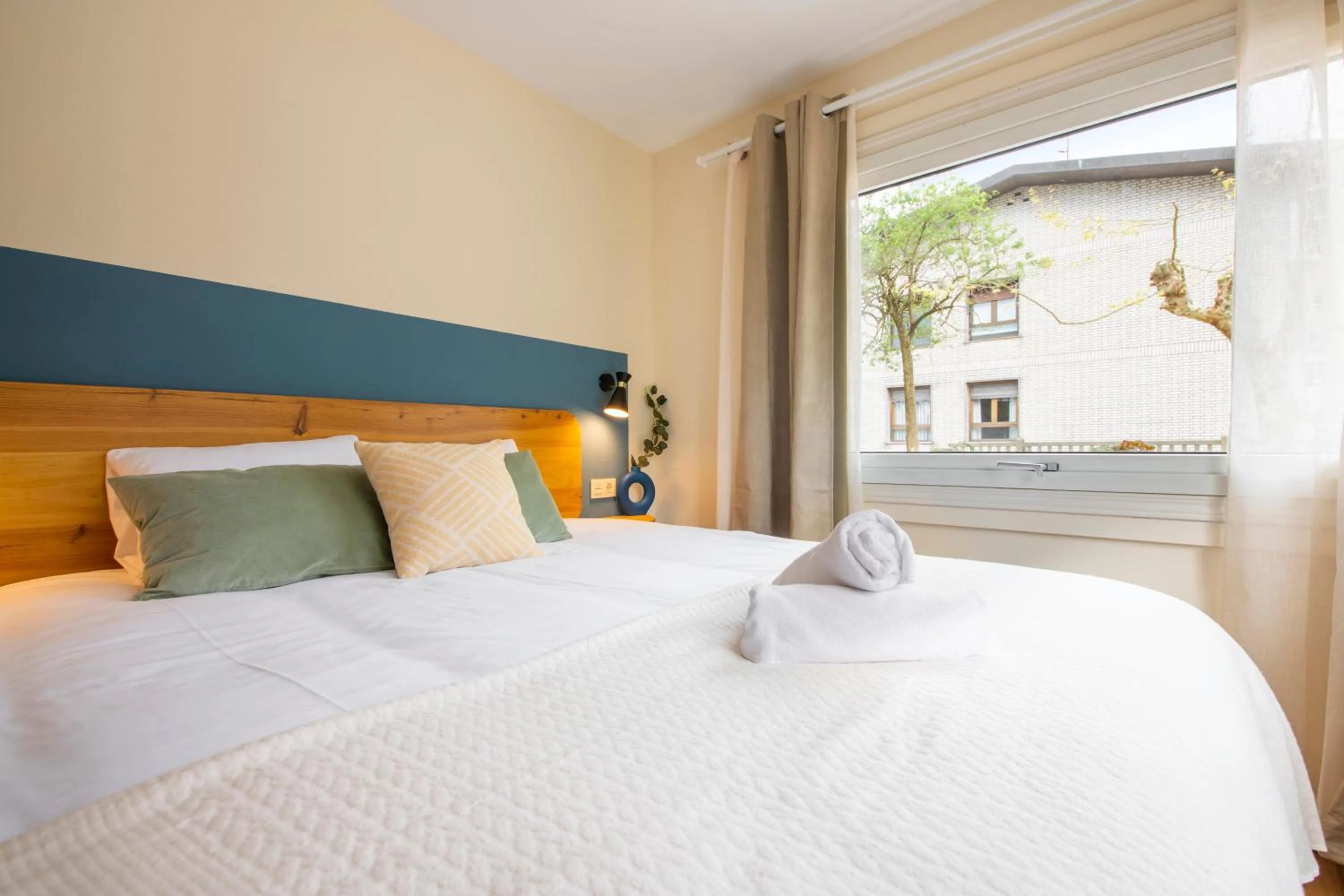 Bed in Hotel Donosti