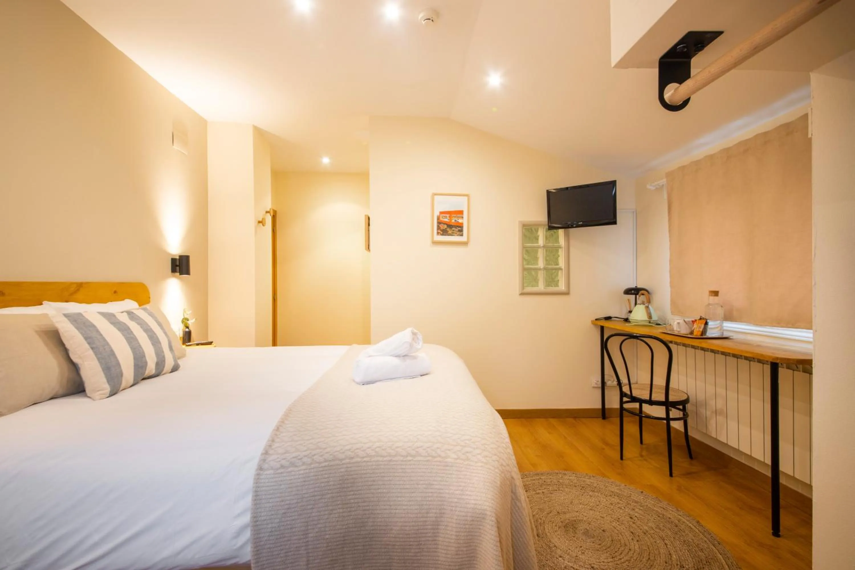 Bed in Hotel Donosti