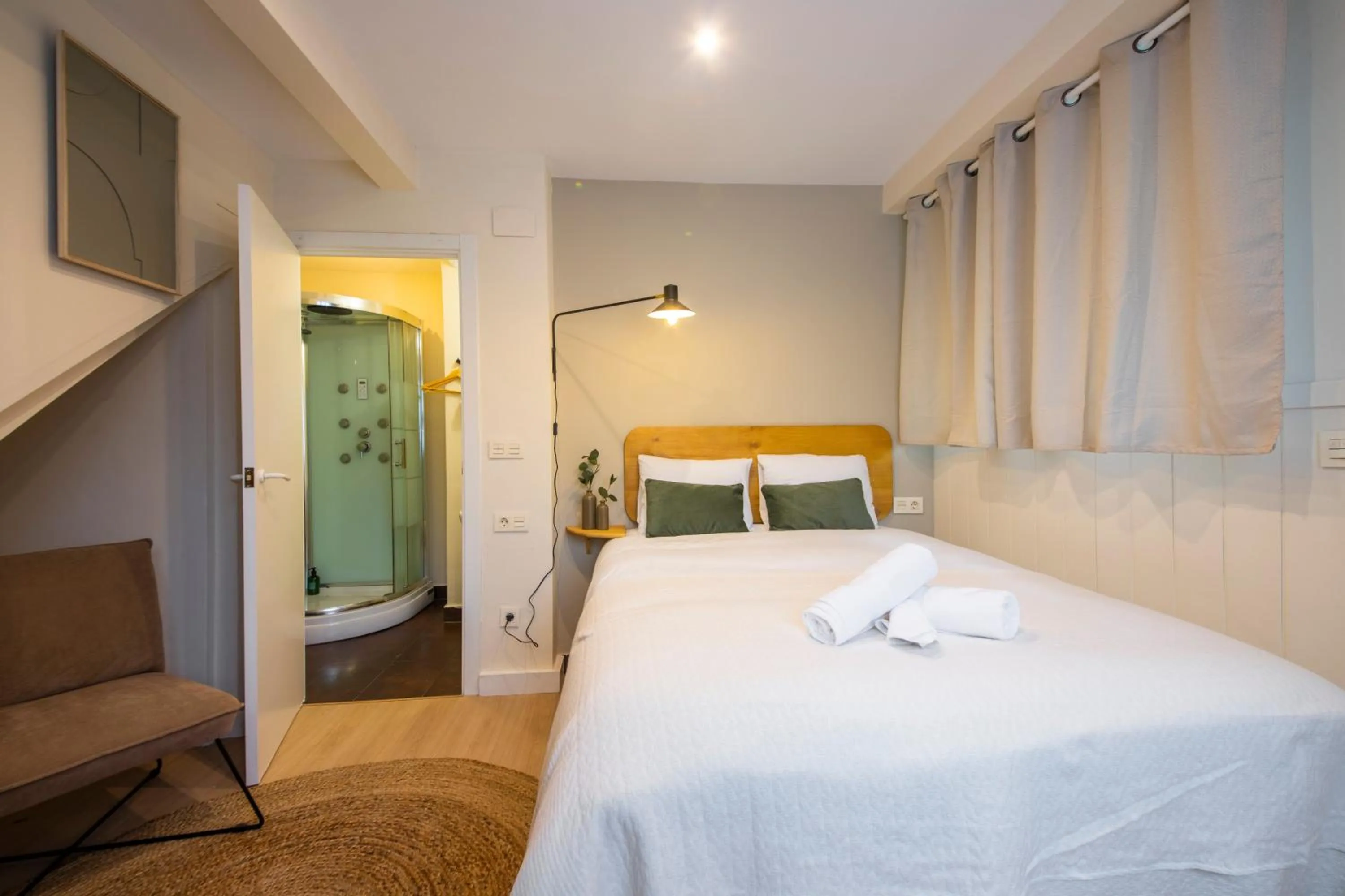 Bed in Hotel Donosti