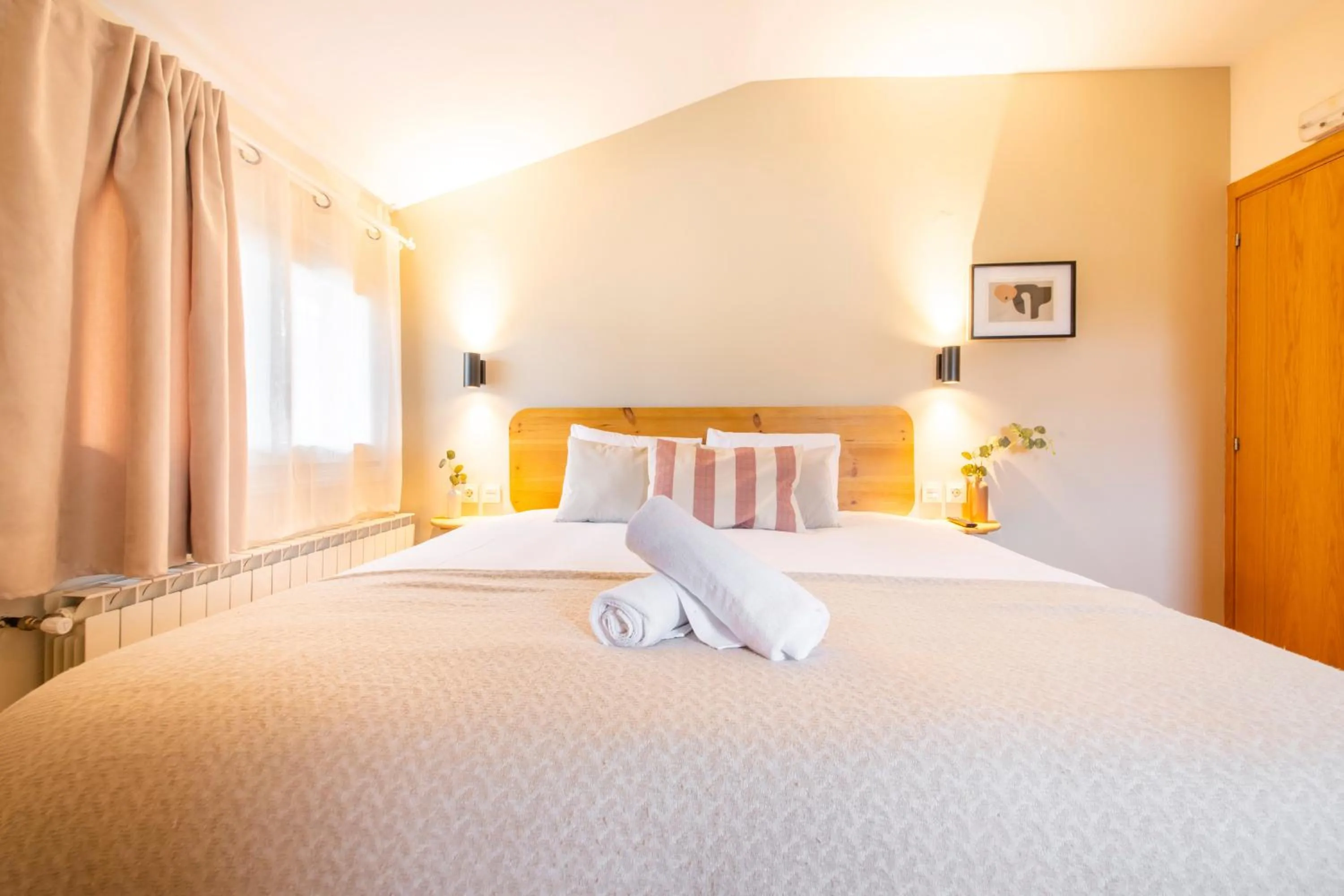 Bed in Hotel Donosti