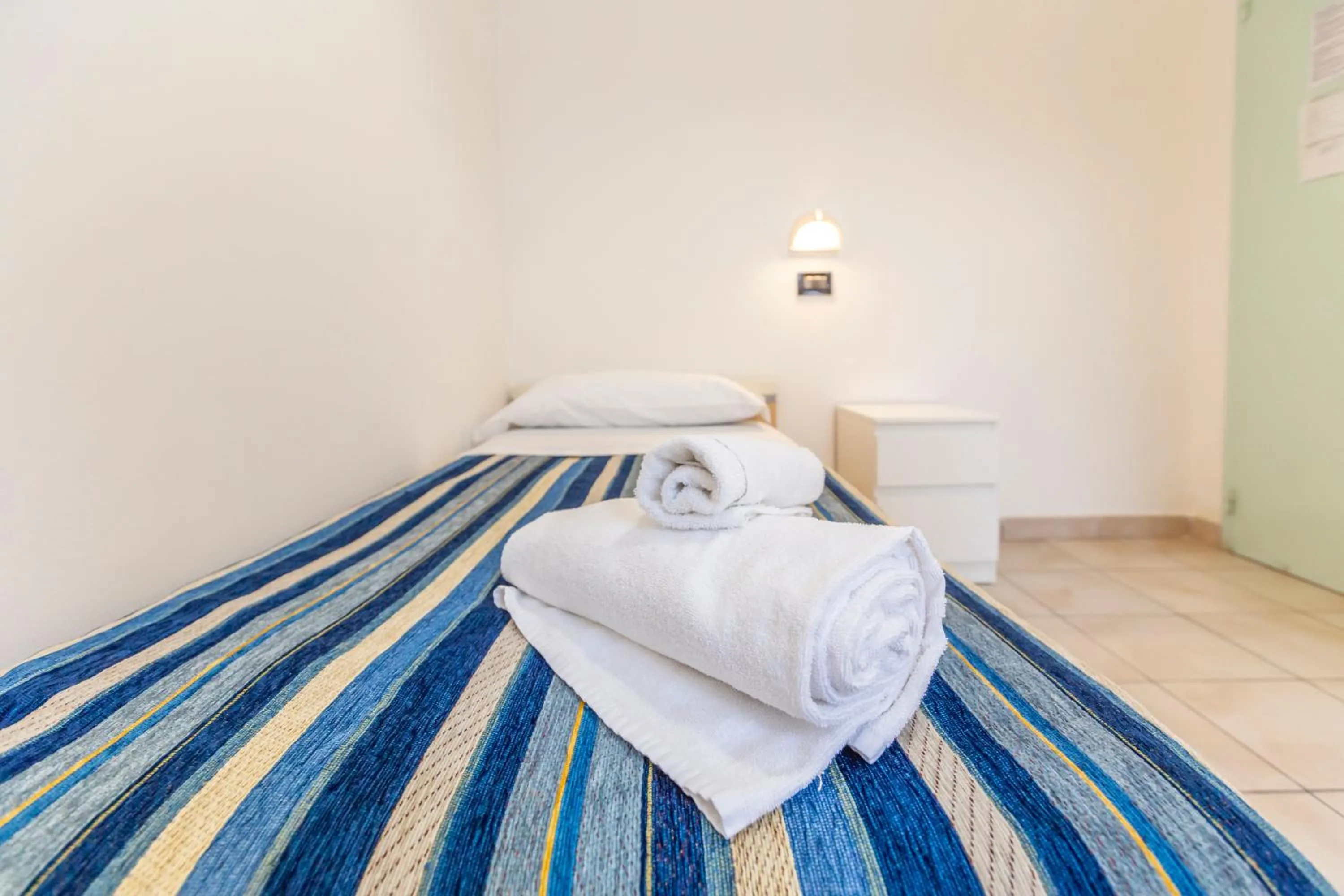 Bed in Hotel Vannucci