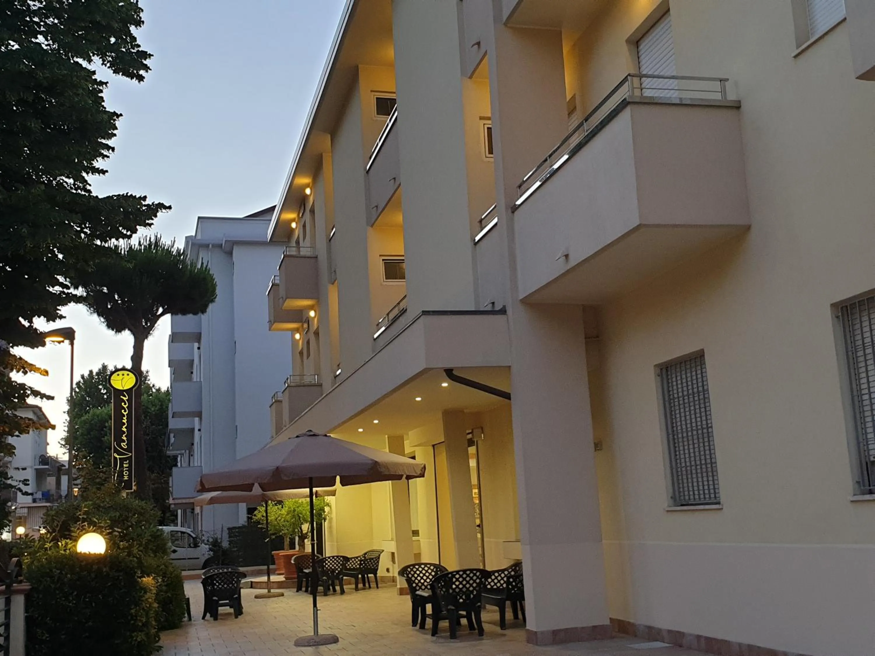 Property building in Hotel Vannucci
