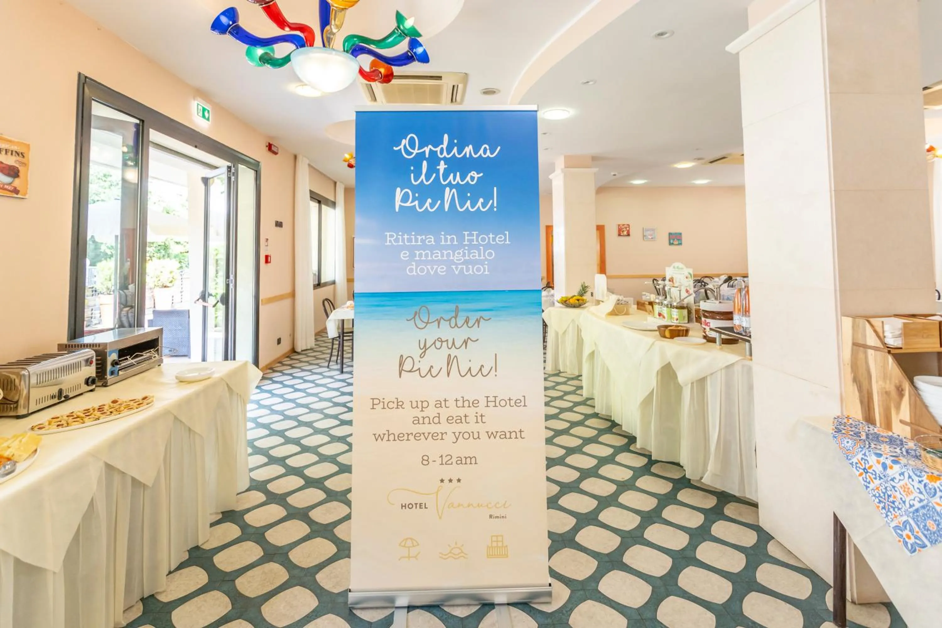 Lunch in Hotel Vannucci