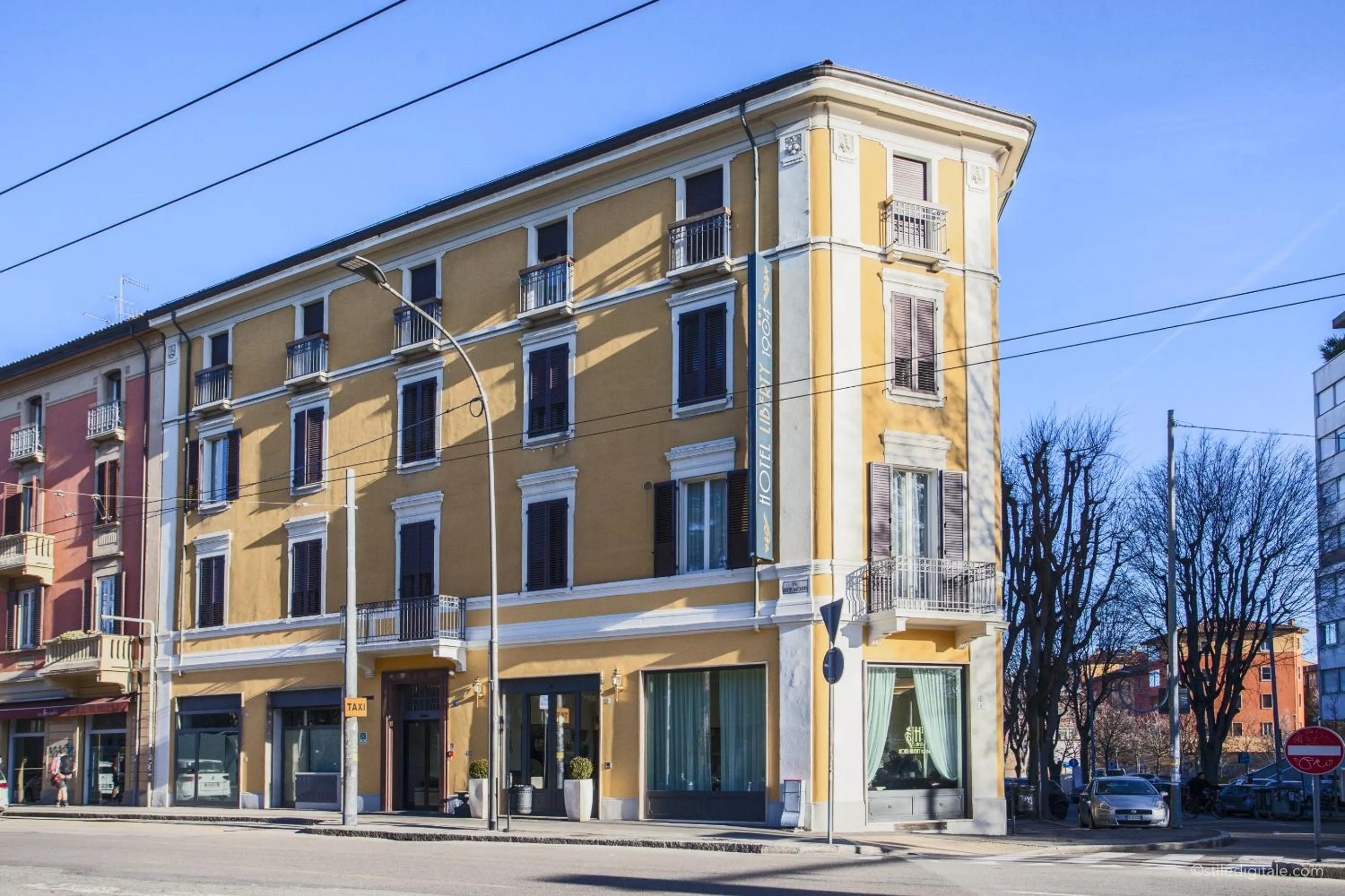 Facade/entrance in Boutique Hotel Liberty 1904