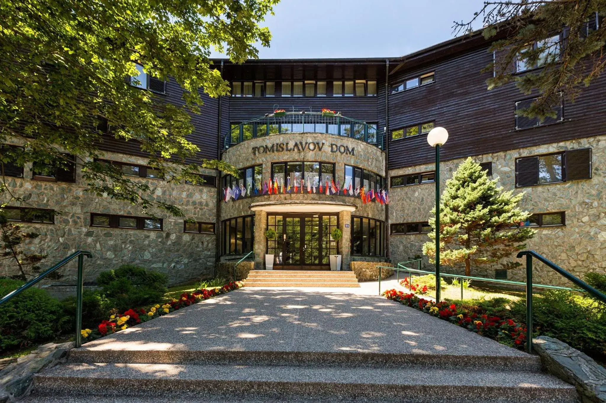 Property building in Hotel Tomislavov Dom Property building in Hotel Tomislavov Dom