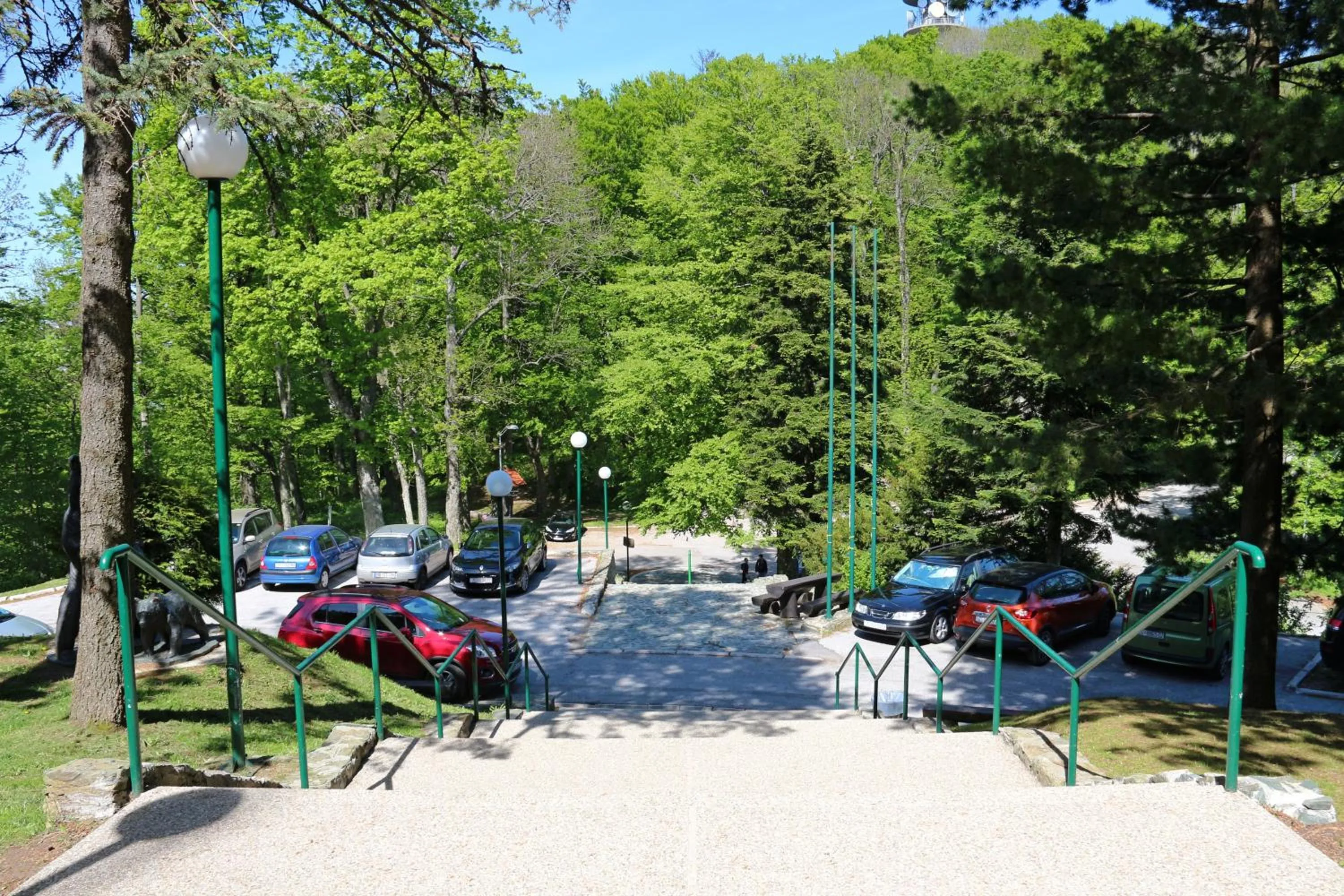 Patio in Hotel Tomislavov Dom
