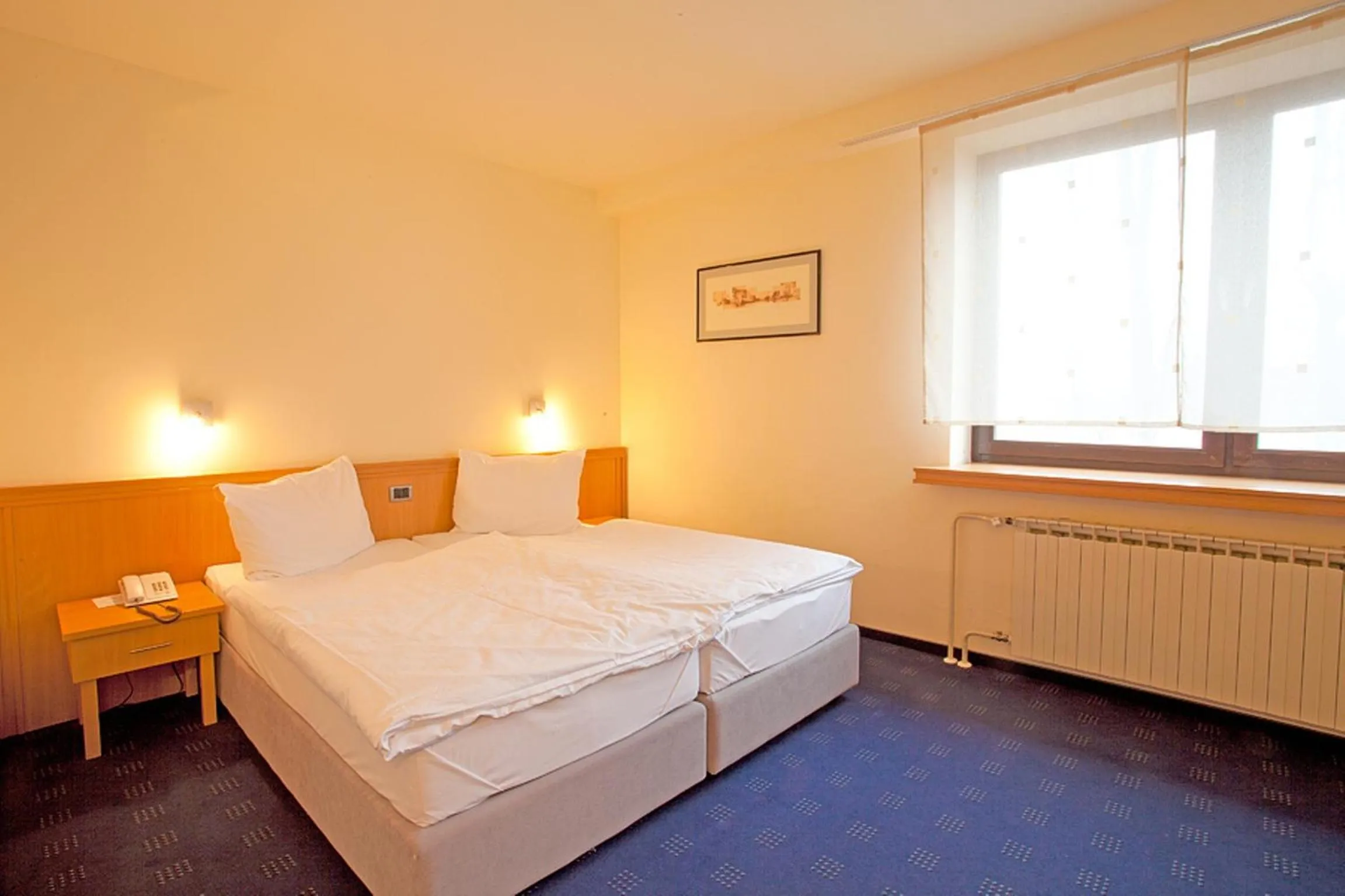 Bed in Hotel Tomislavov Dom