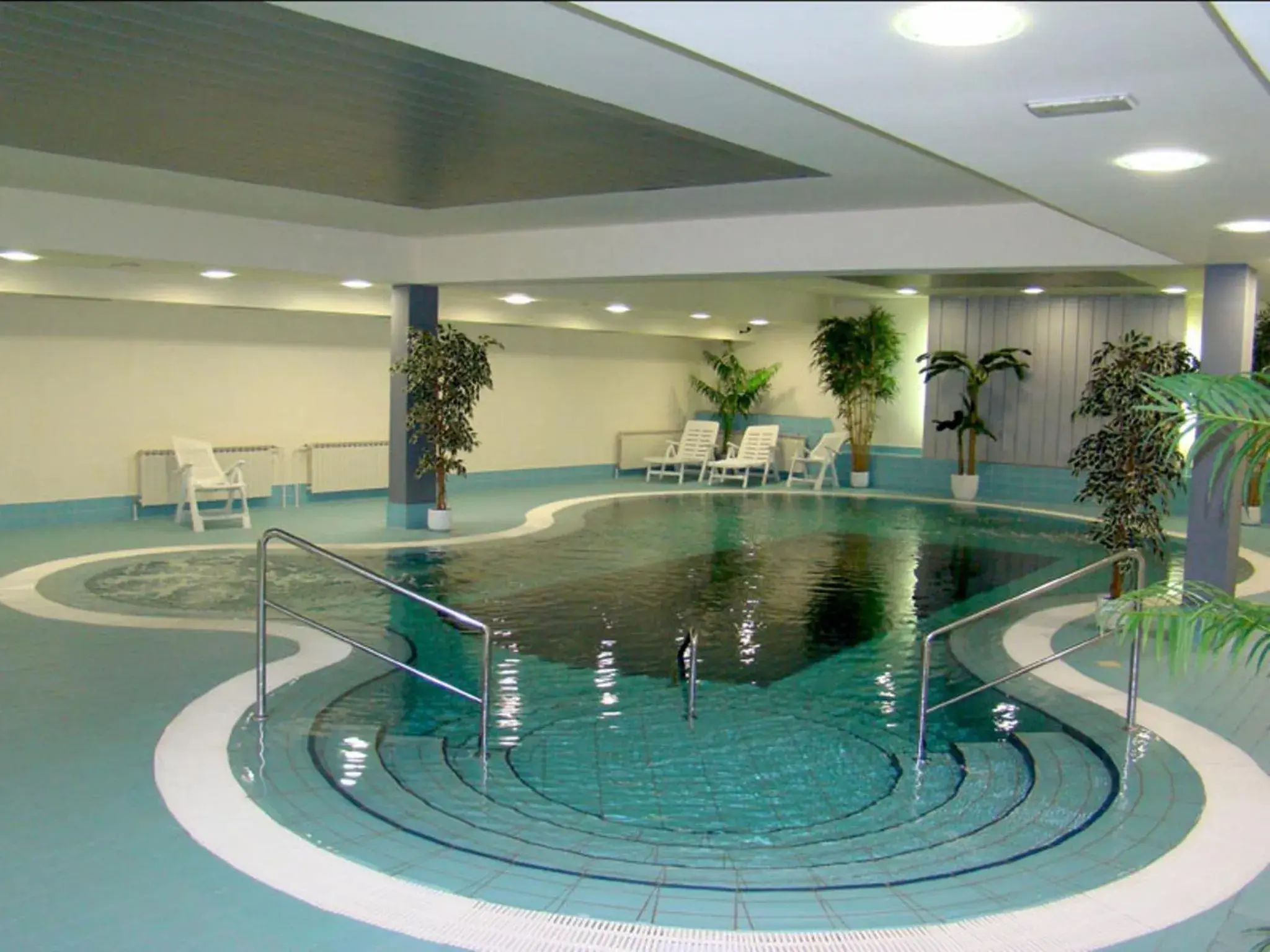 Pool view in Hotel Tomislavov Dom Pool view in Hotel Tomislavov Dom