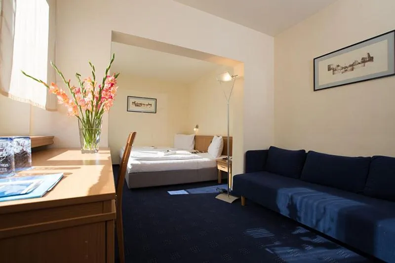 Bed in Hotel Tomislavov Dom