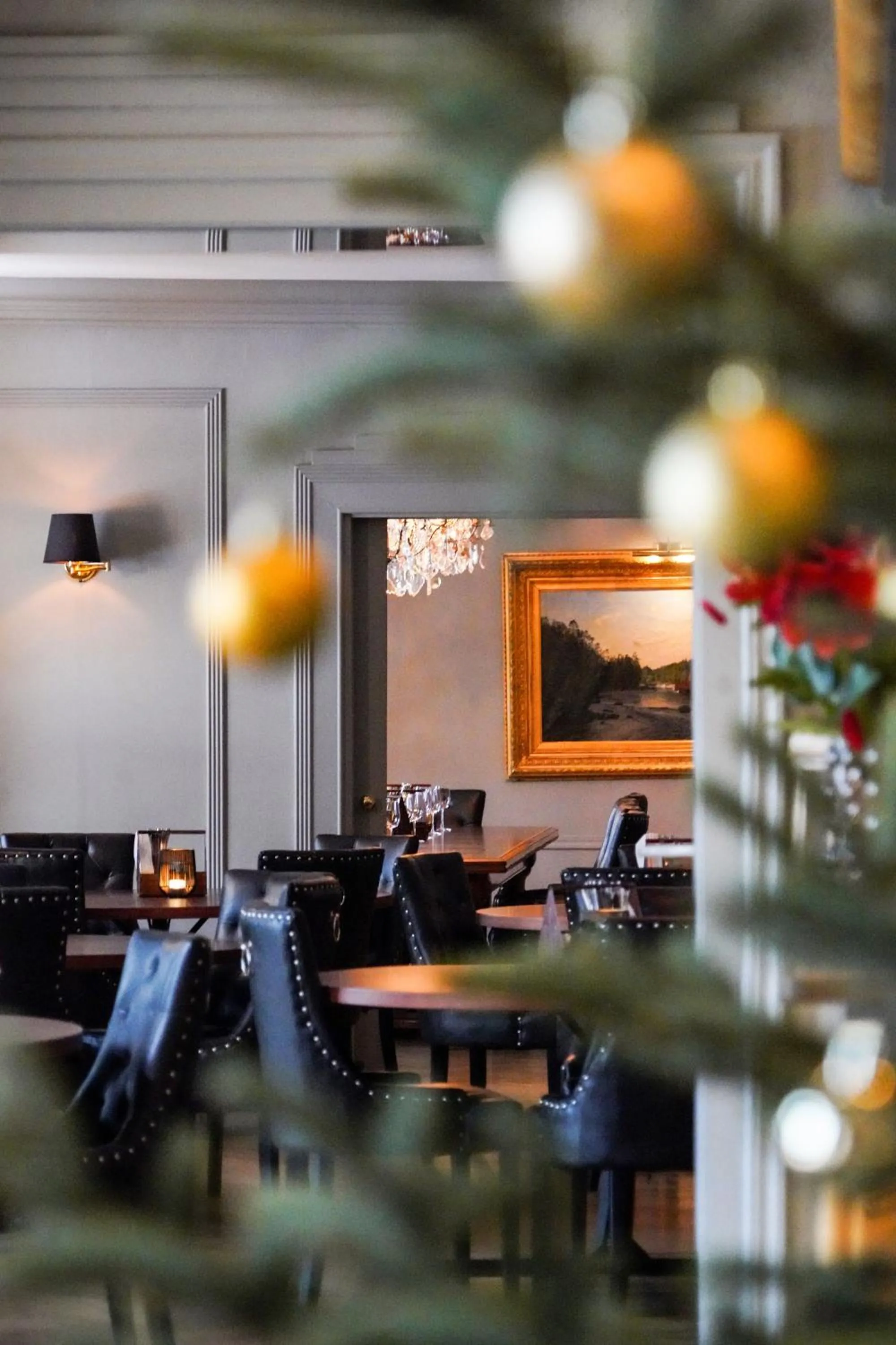 Dining area in Åsby Hotell