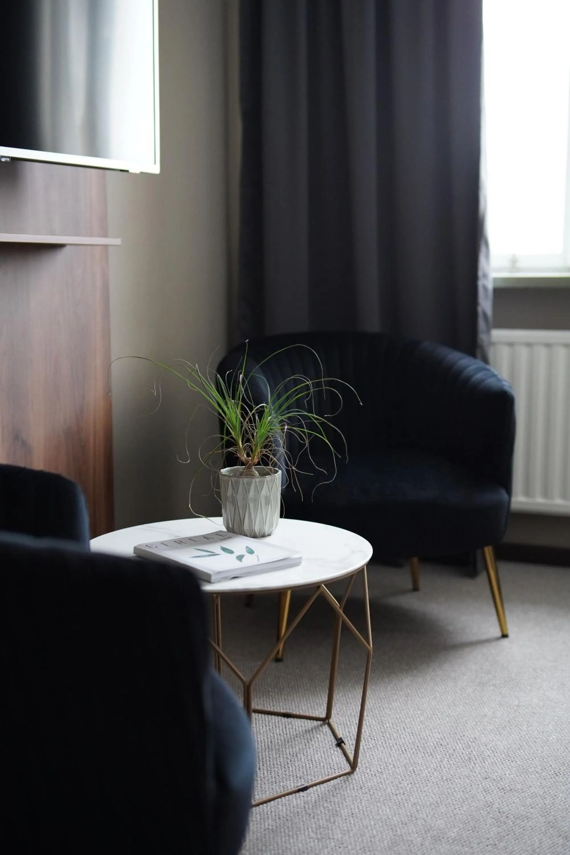 Seating area in Åsby Hotell