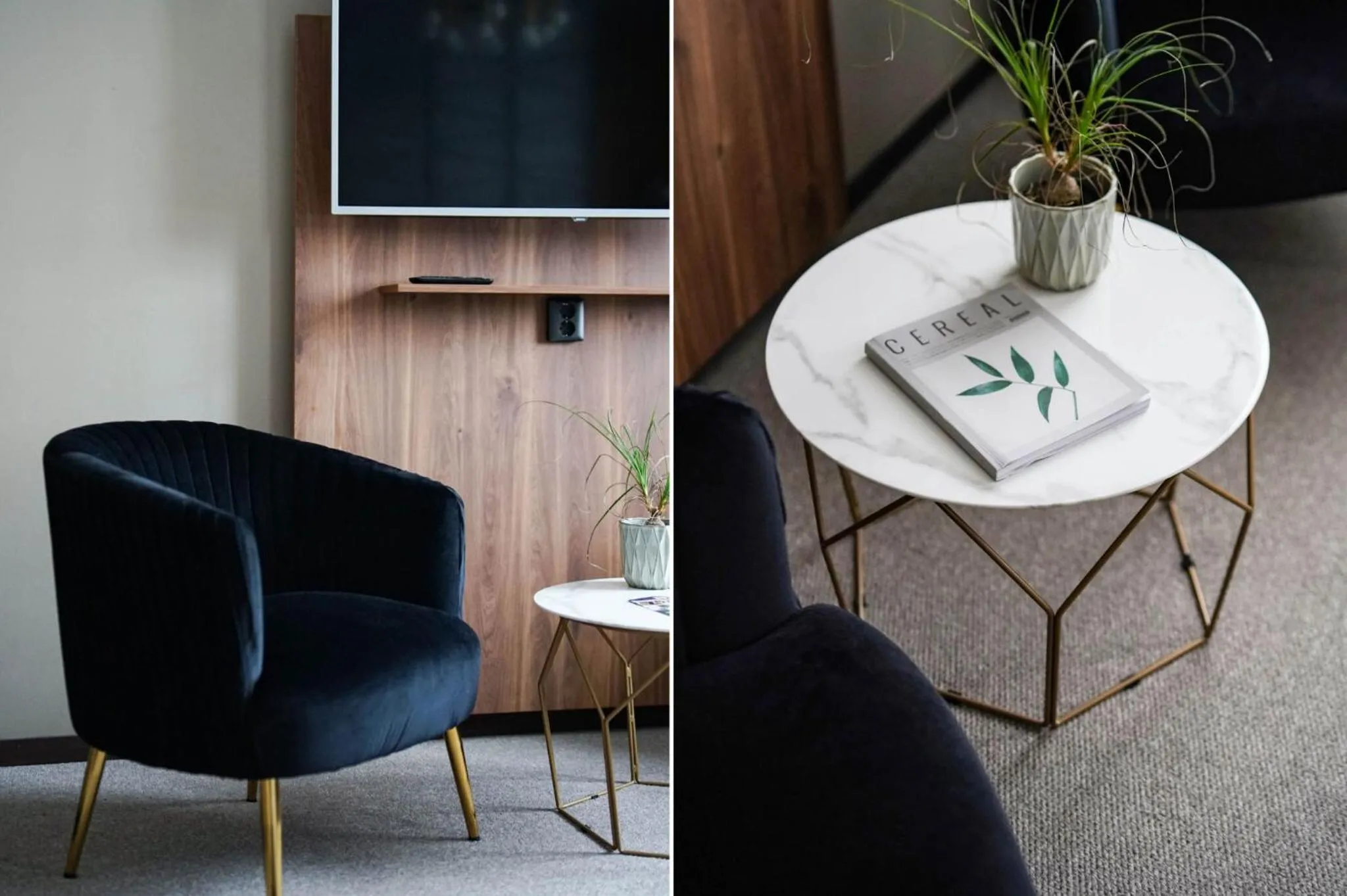 Seating area in Åsby Hotell