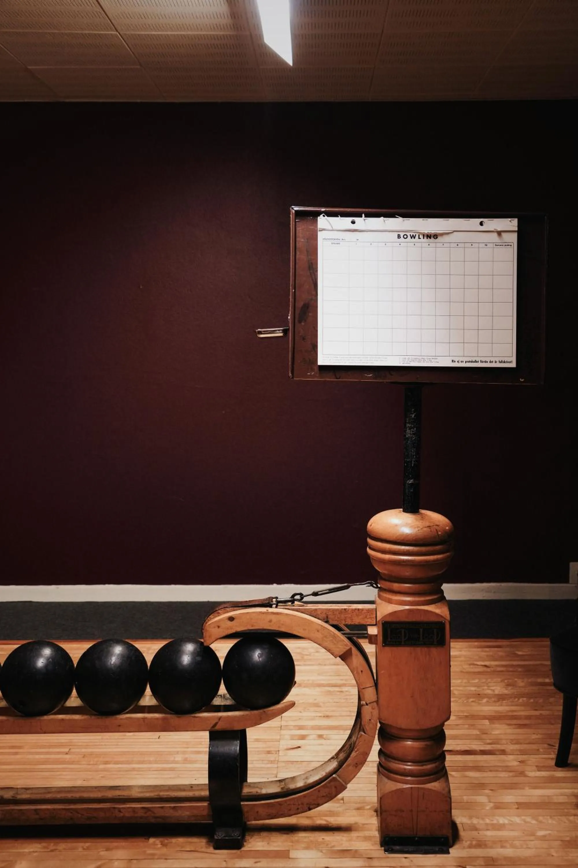 Bowling in Åsby Hotell