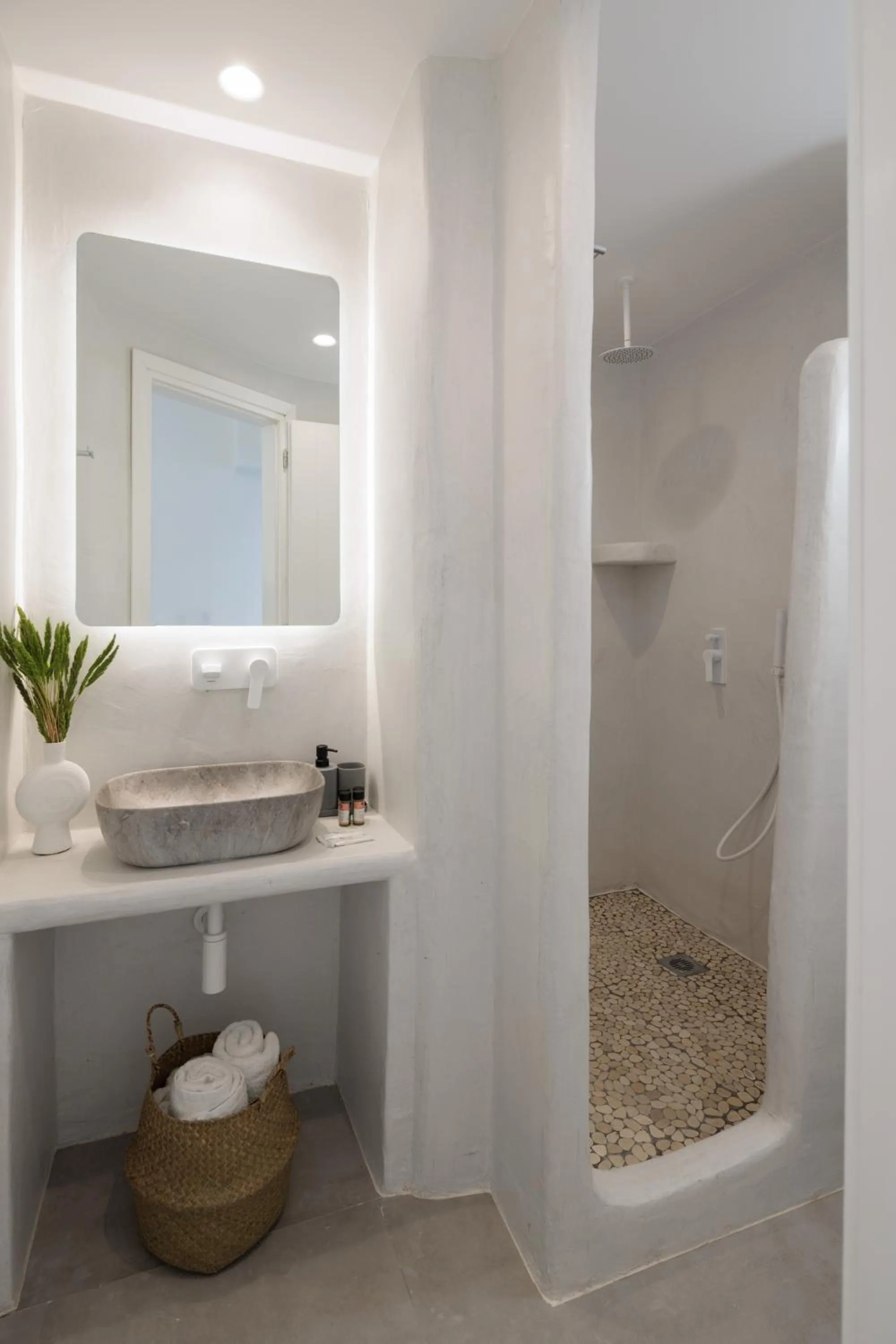 Bathroom in Agia Anna Living