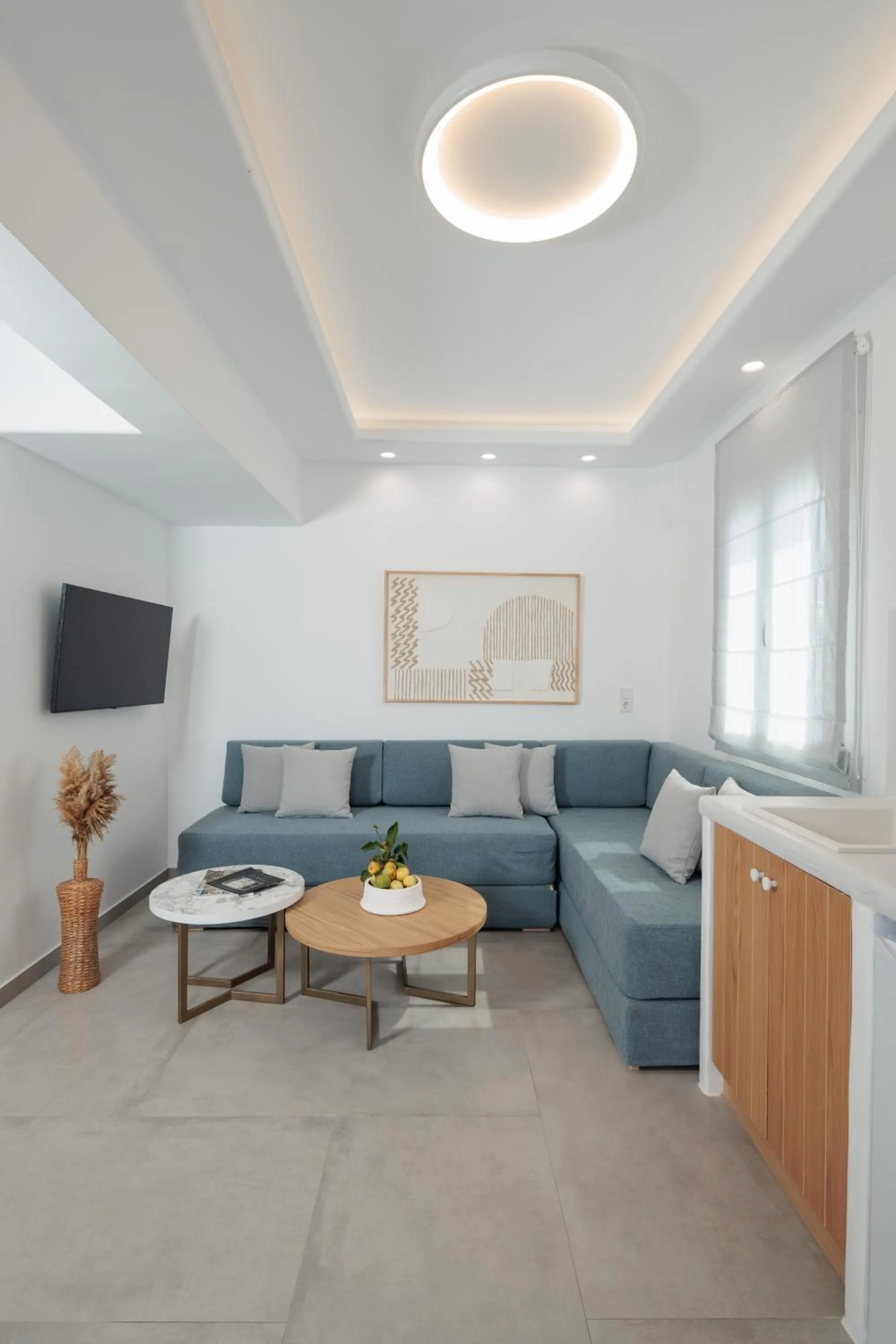 Living room in Agia Anna Living