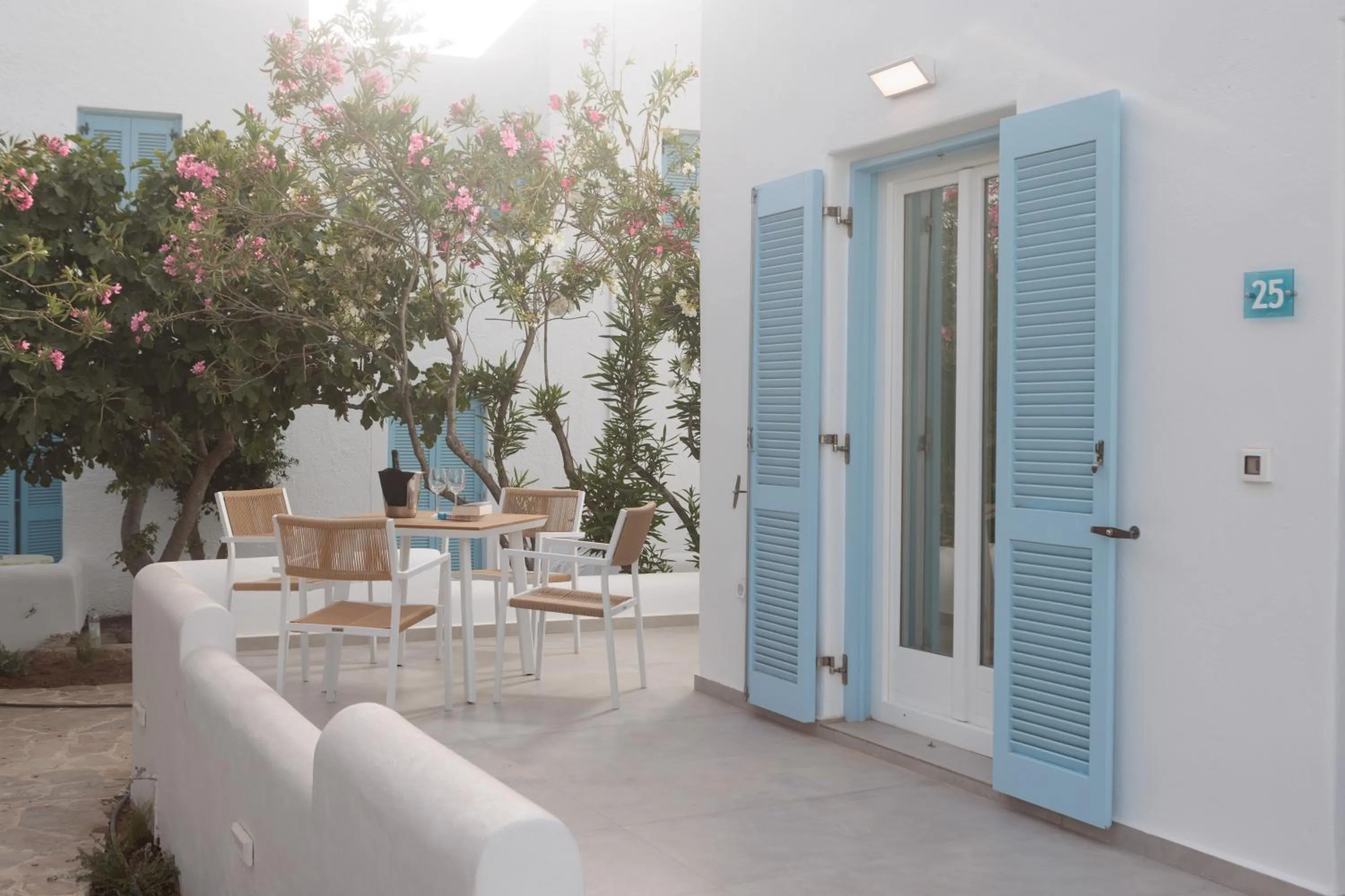Patio in Agia Anna Living