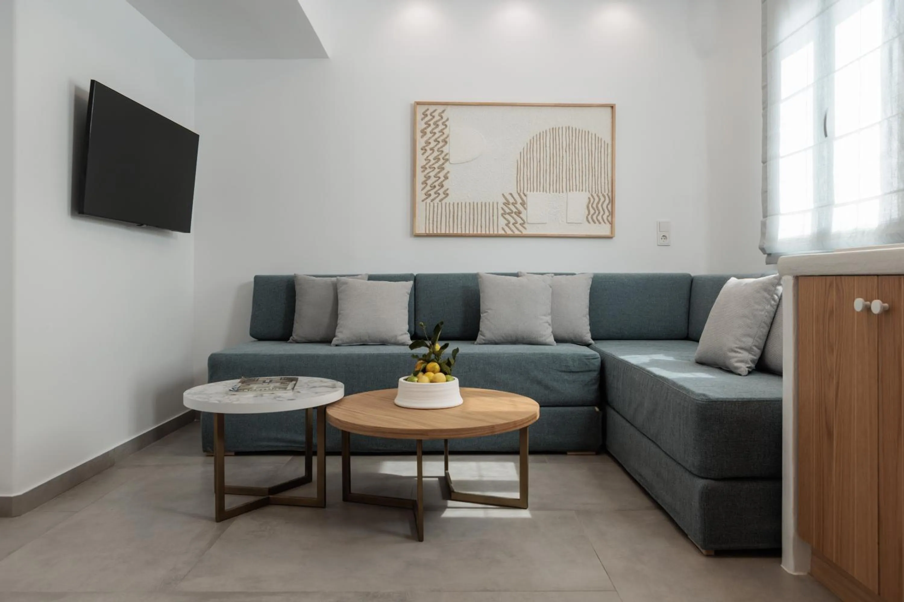 Living room in Agia Anna Living