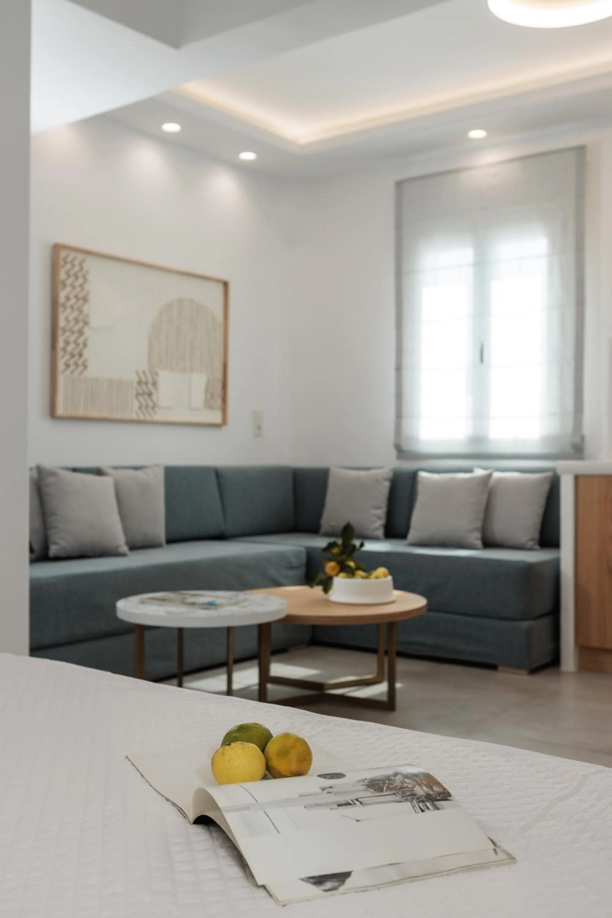 Living room in Agia Anna Living