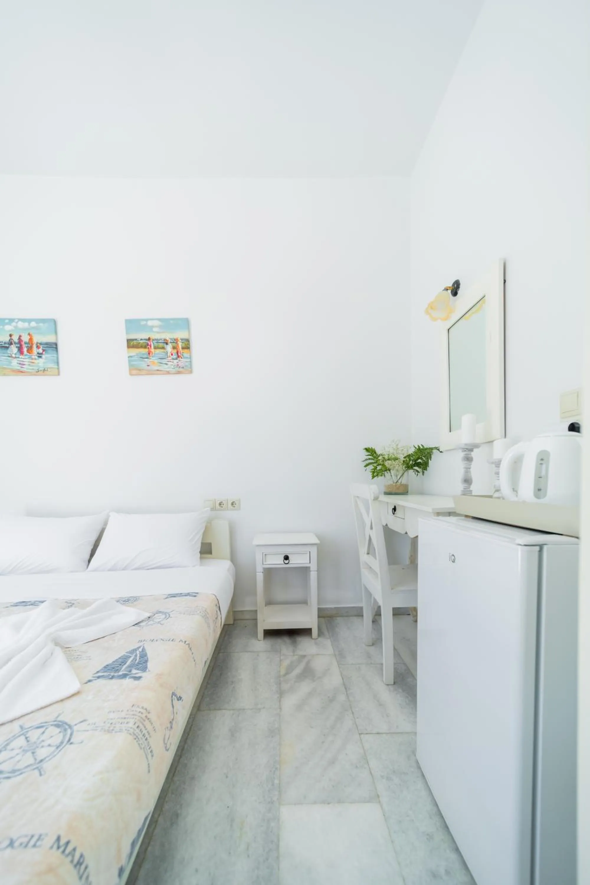 Bedroom, Bed in Agia Anna Living
