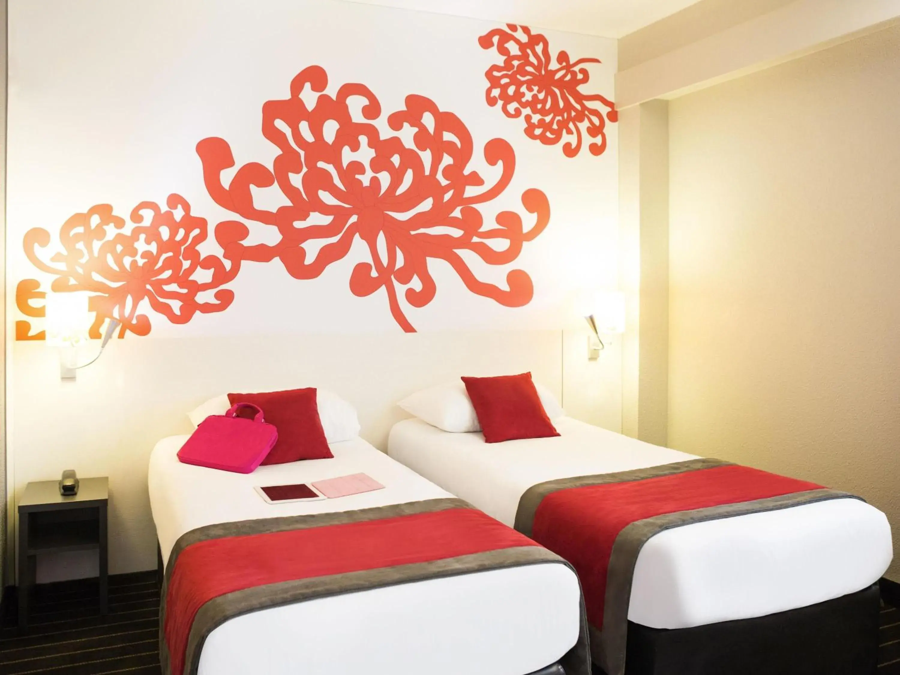 Bedroom, Bed in ibis Styles Bordeaux Centre Mériadeck Bedroom, Bed in ibis Styles Bordeaux Centre Mériadeck