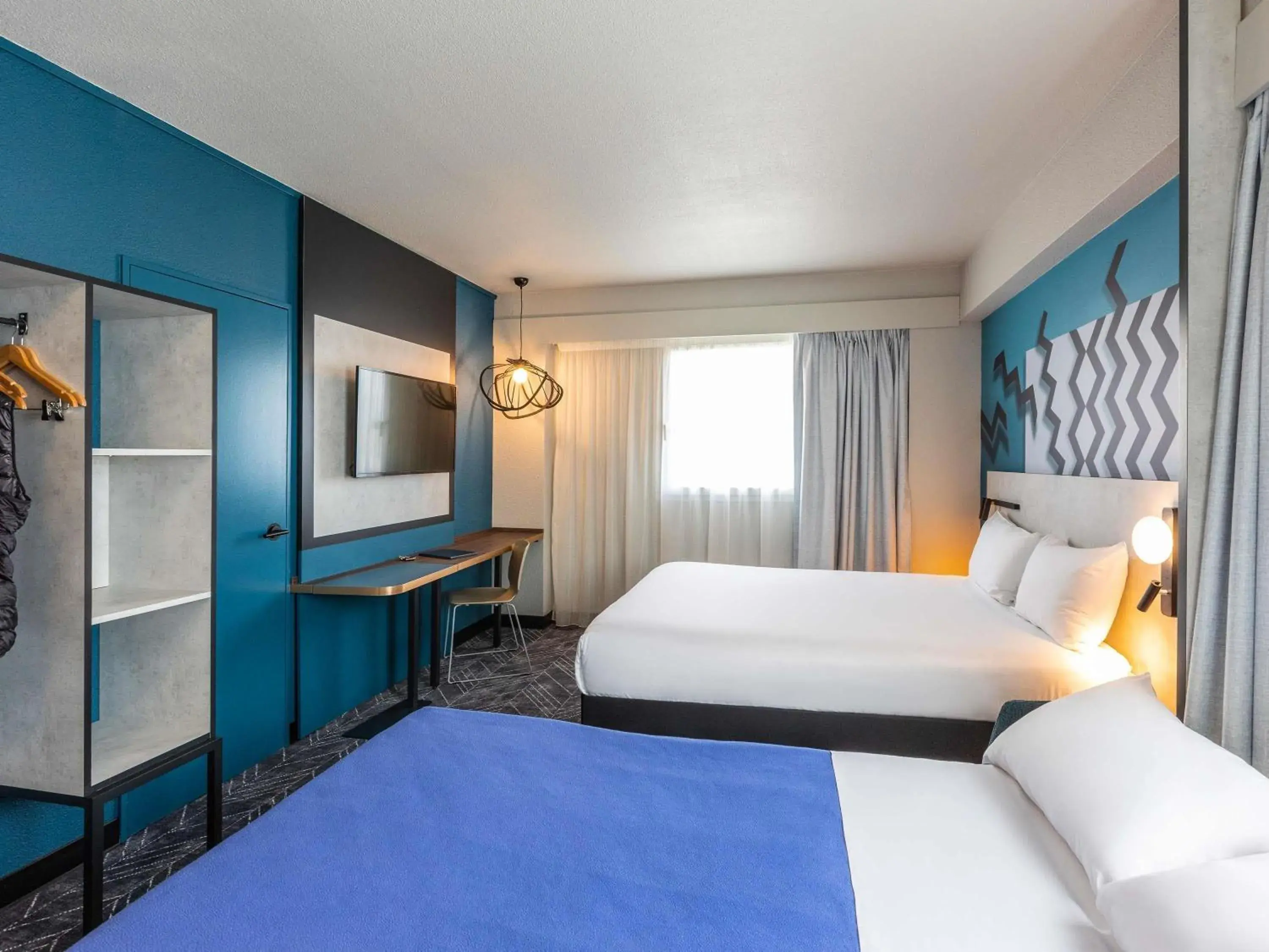 Bedroom, Bed in ibis Styles Bordeaux Centre Mériadeck Bedroom, Bed in ibis Styles Bordeaux Centre Mériadeck