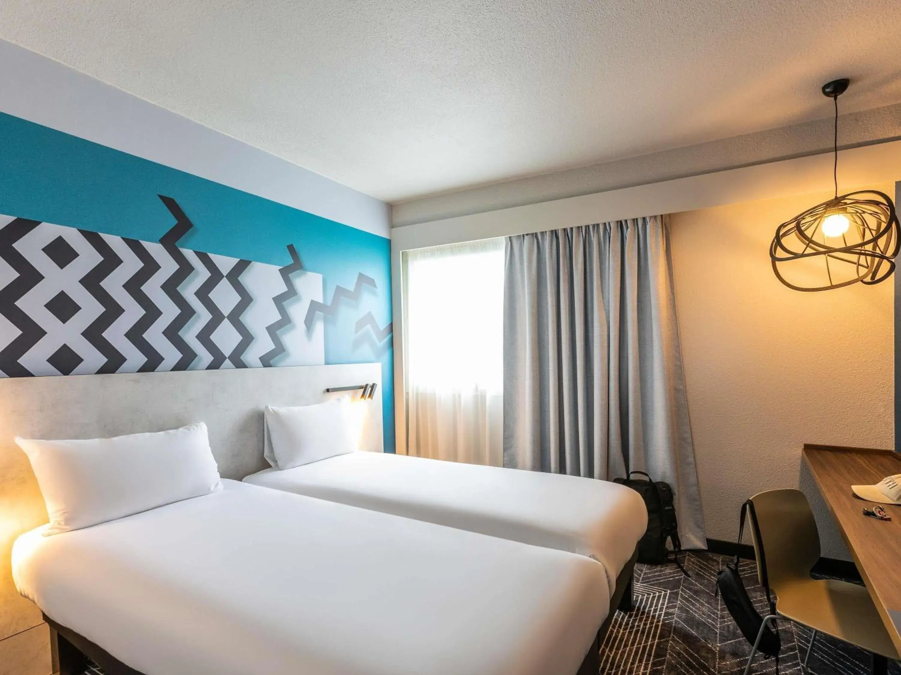 Bedroom, Bed in ibis Styles Bordeaux Centre Mériadeck Bedroom, Bed in ibis Styles Bordeaux Centre Mériadeck