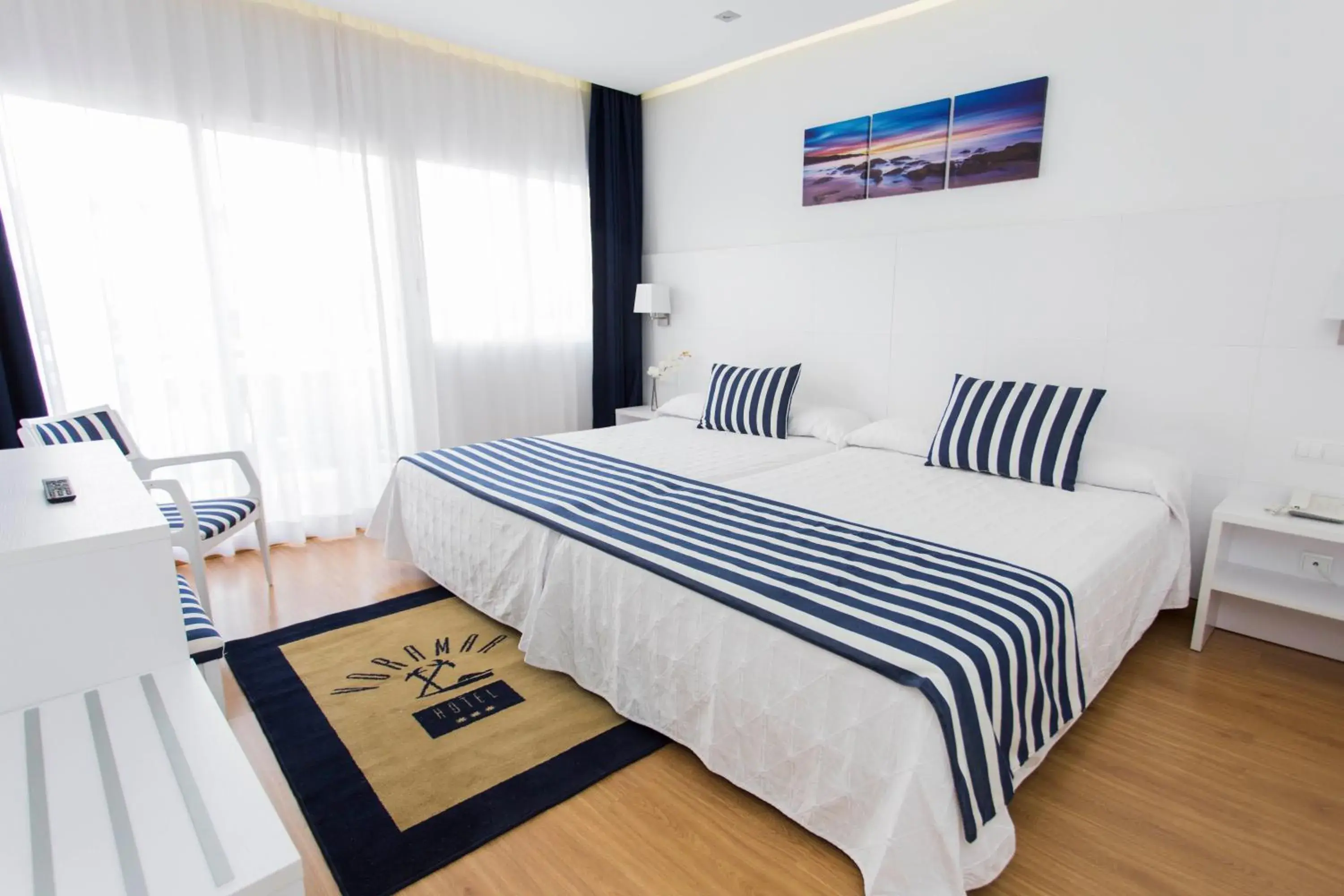 Bedroom, Bed in Hotel Voramar Bedroom, Bed in Hotel Voramar