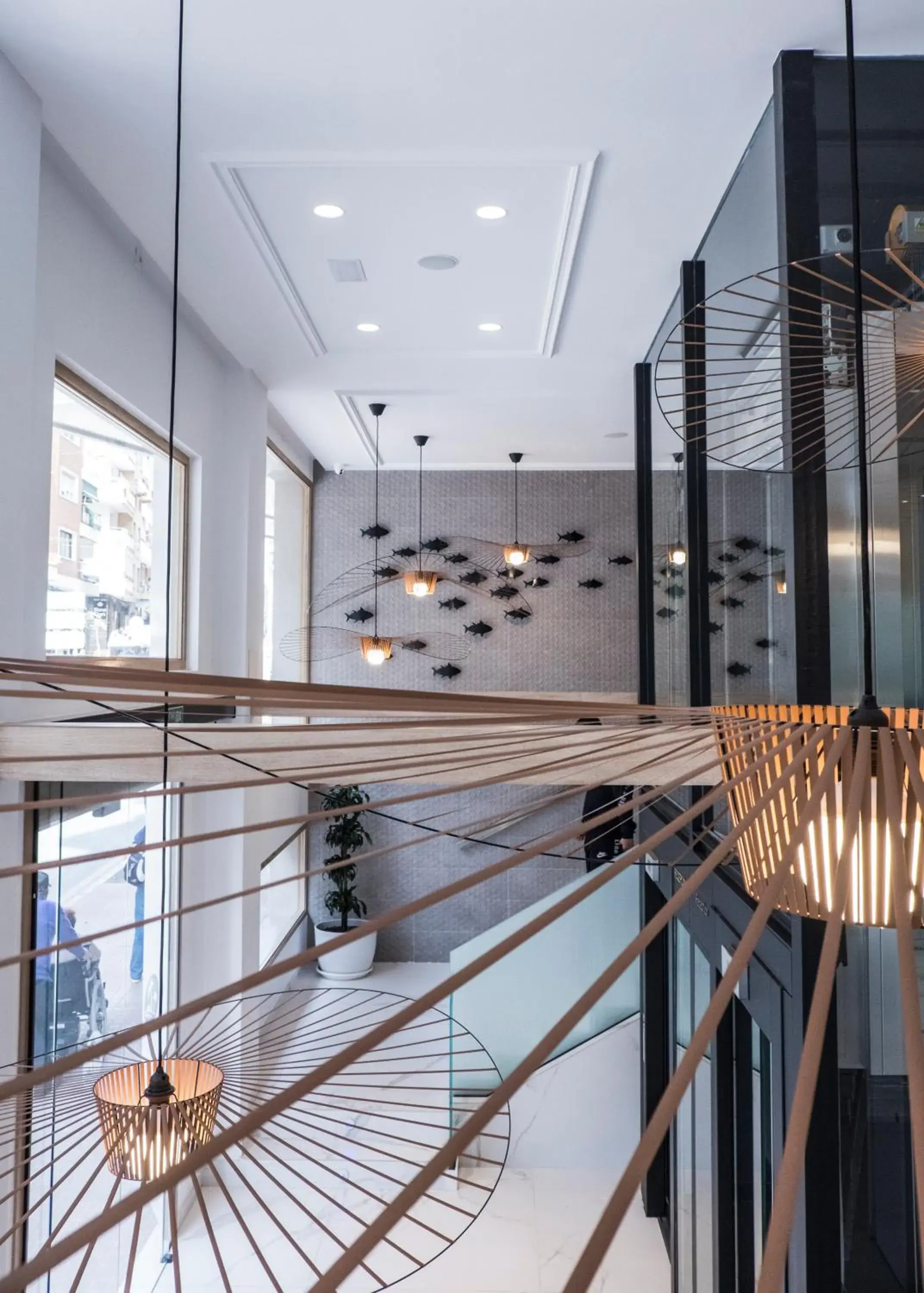 Lobby or reception in Hotel Voramar Lobby or reception in Hotel Voramar