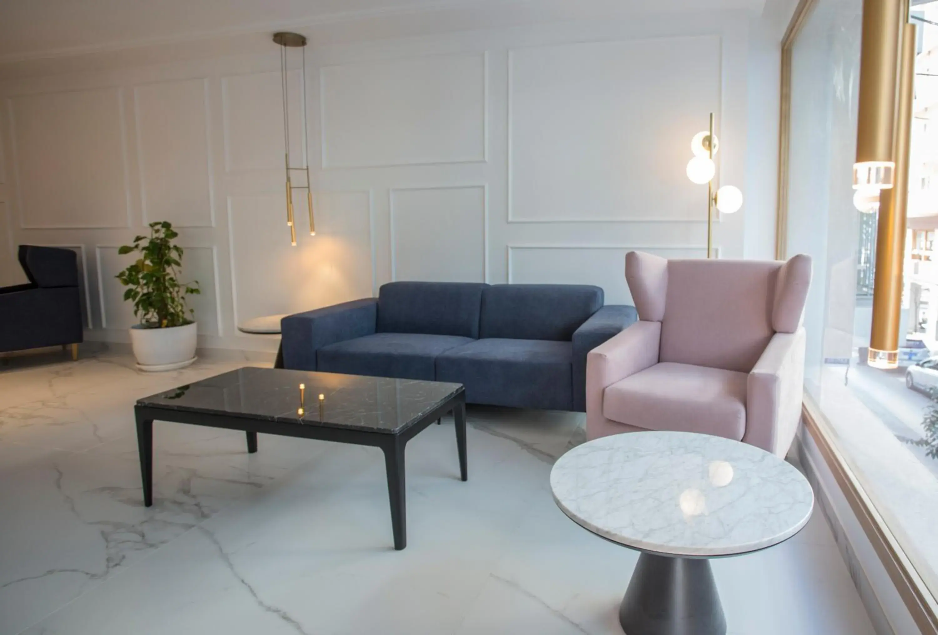 Lobby or reception in Hotel Voramar Lobby or reception in Hotel Voramar