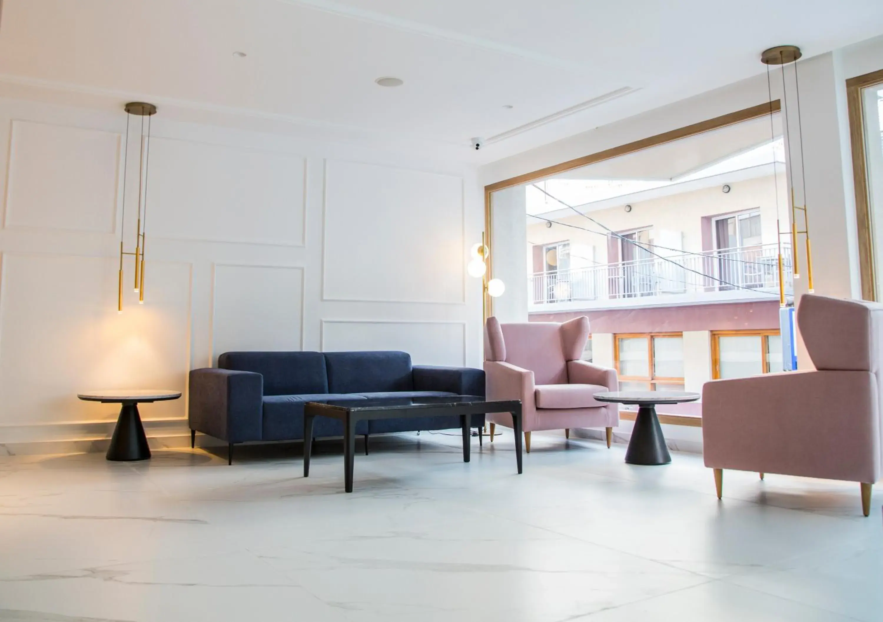 Lobby or reception in Hotel Voramar Lobby or reception in Hotel Voramar