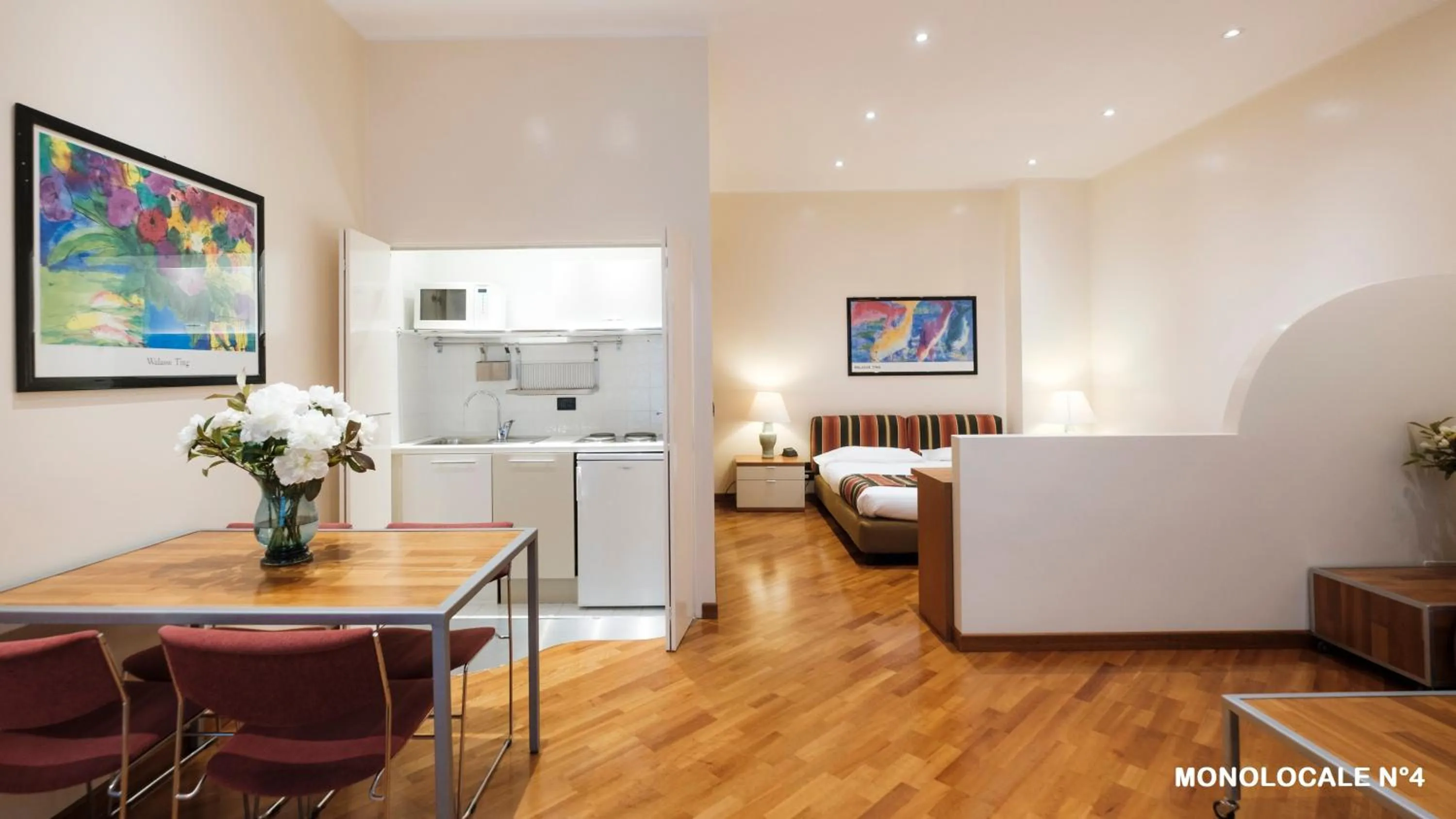 Bed in Residence Sacchi Aparthotel