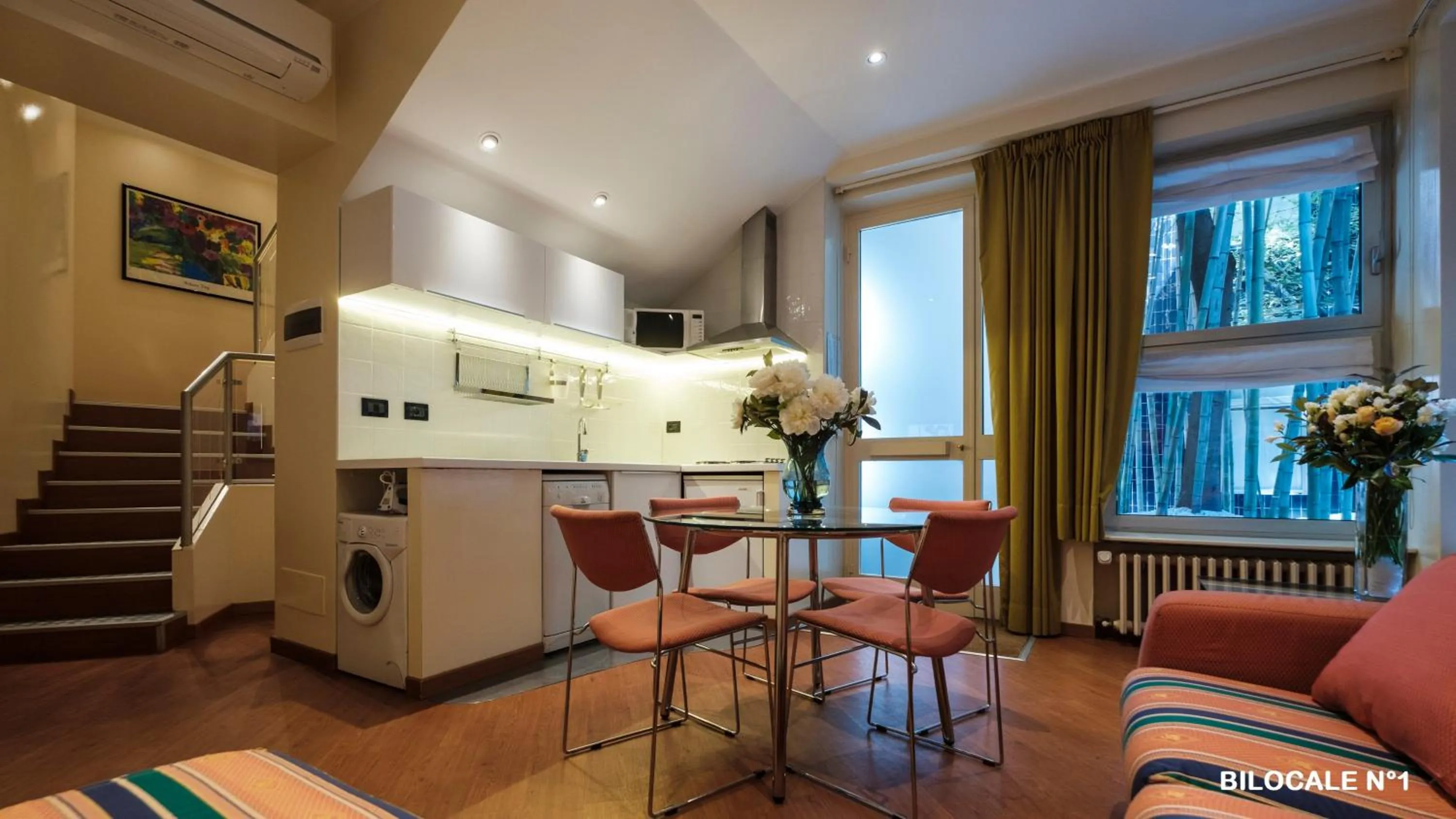 Kitchen or kitchenette in Residence Sacchi Aparthotel