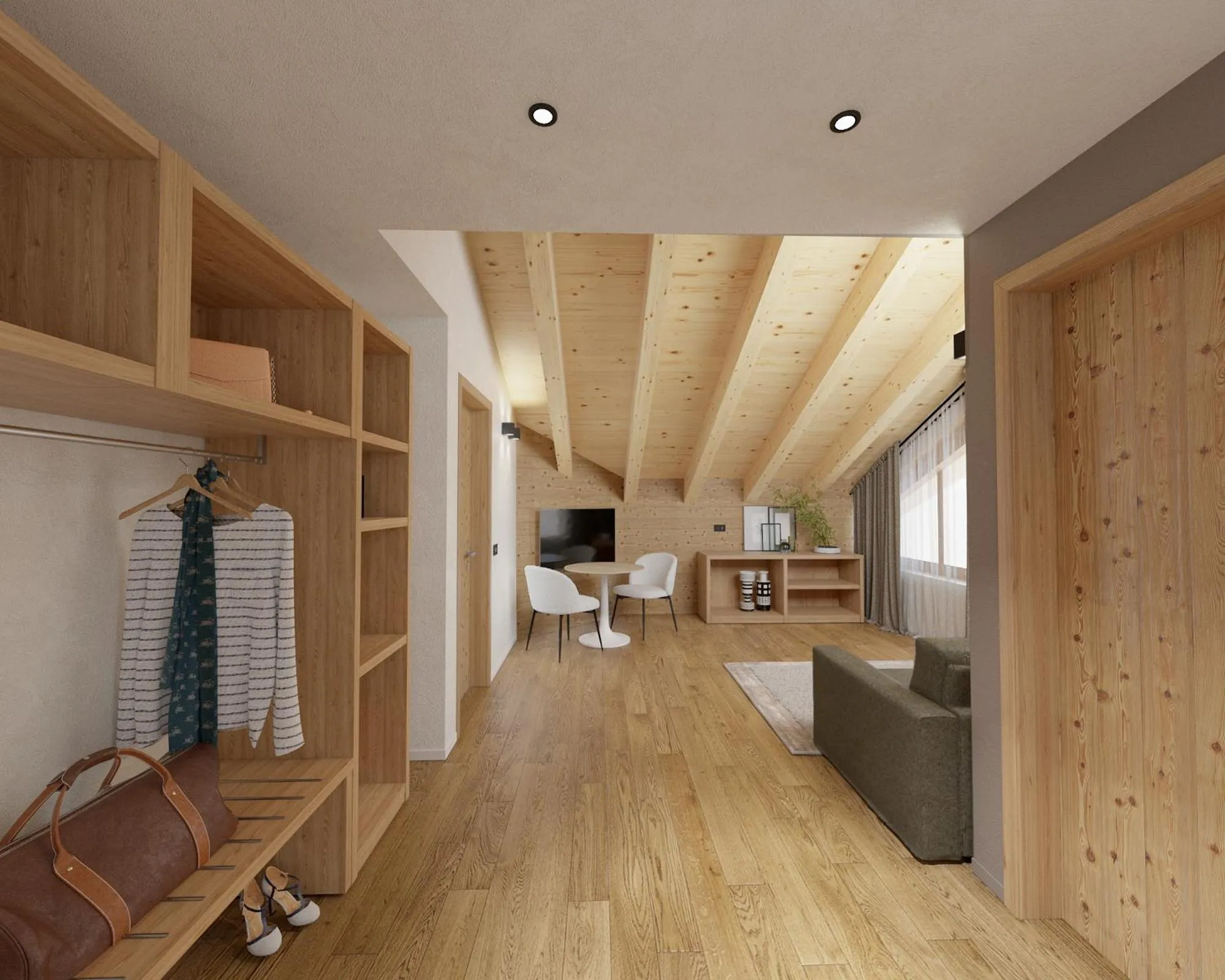 Living room in Hotel Astoria