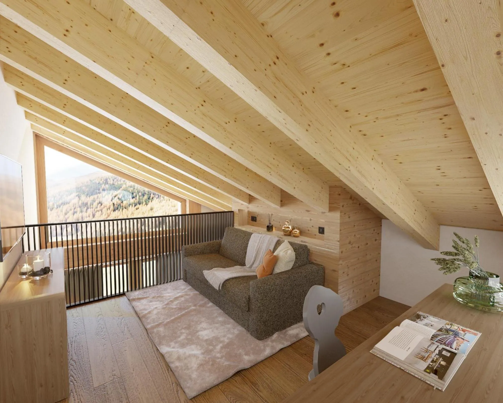 Living room in Hotel Astoria