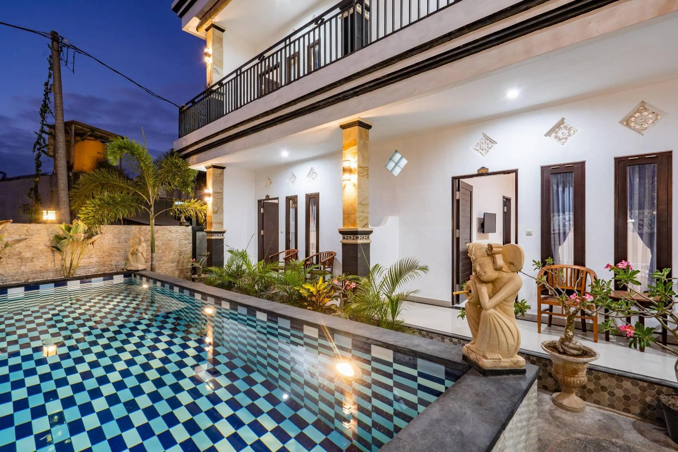 Swimming pool in Nusa Sentana Lembongan Bali