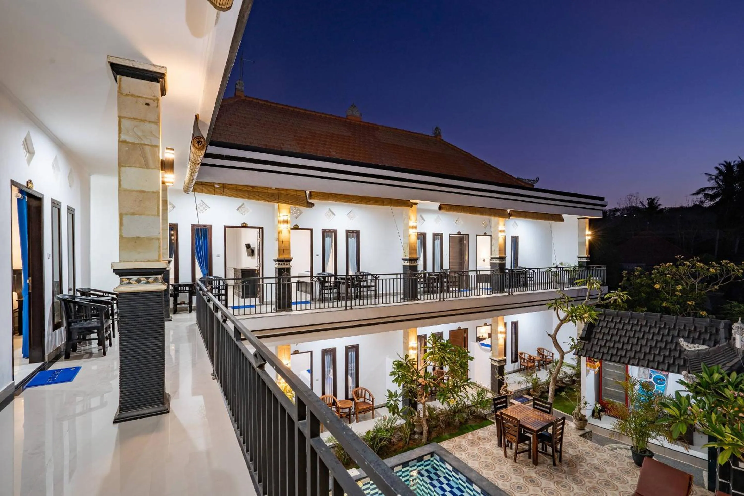 Balcony/Terrace in Nusa Sentana Lembongan Bali