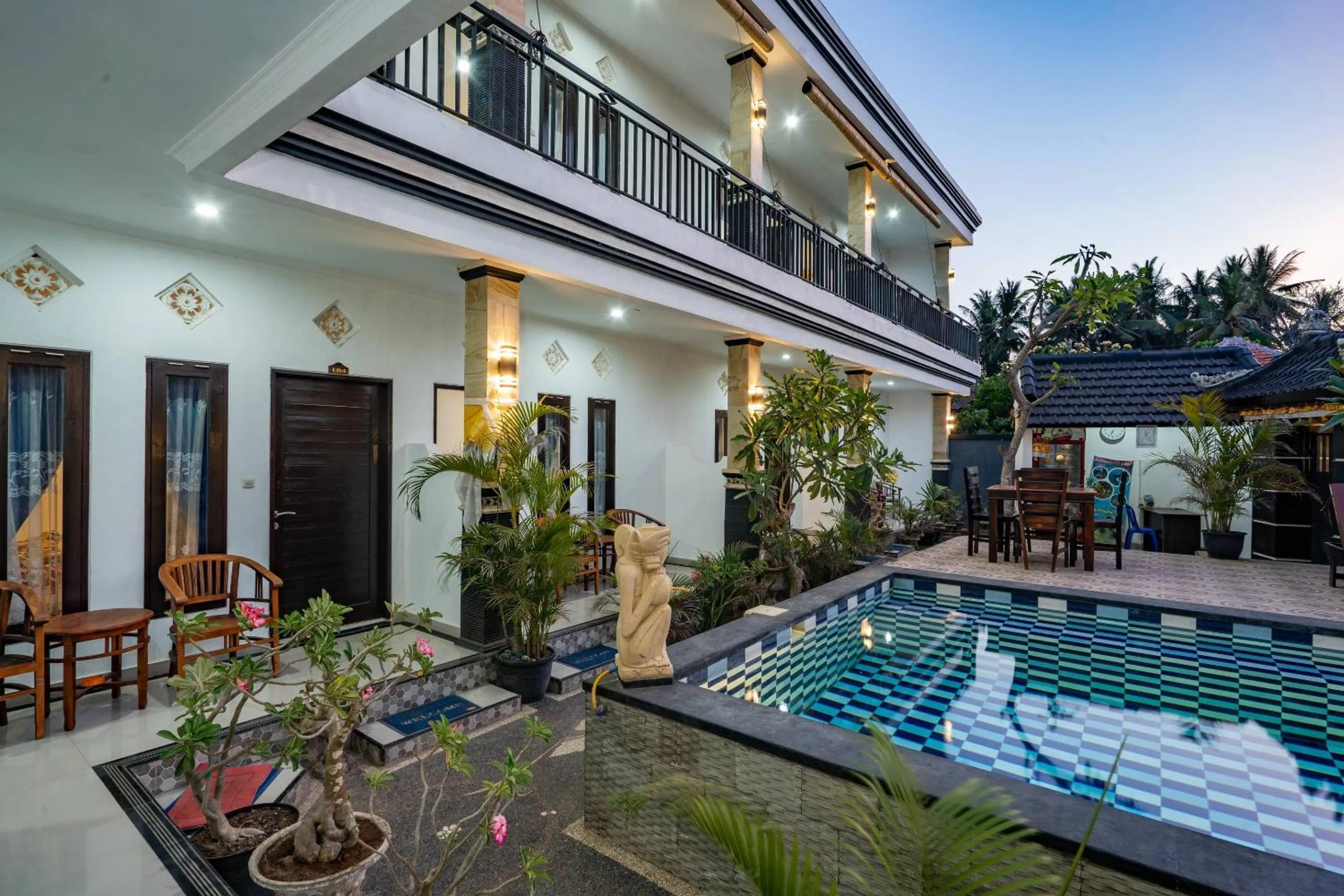 Swimming pool in Nusa Sentana Lembongan Bali