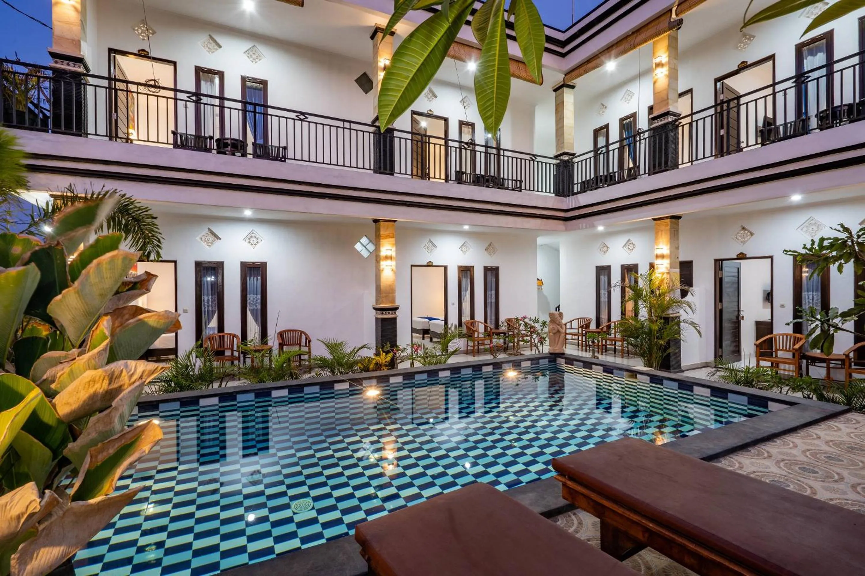 Swimming pool in Nusa Sentana Lembongan Bali