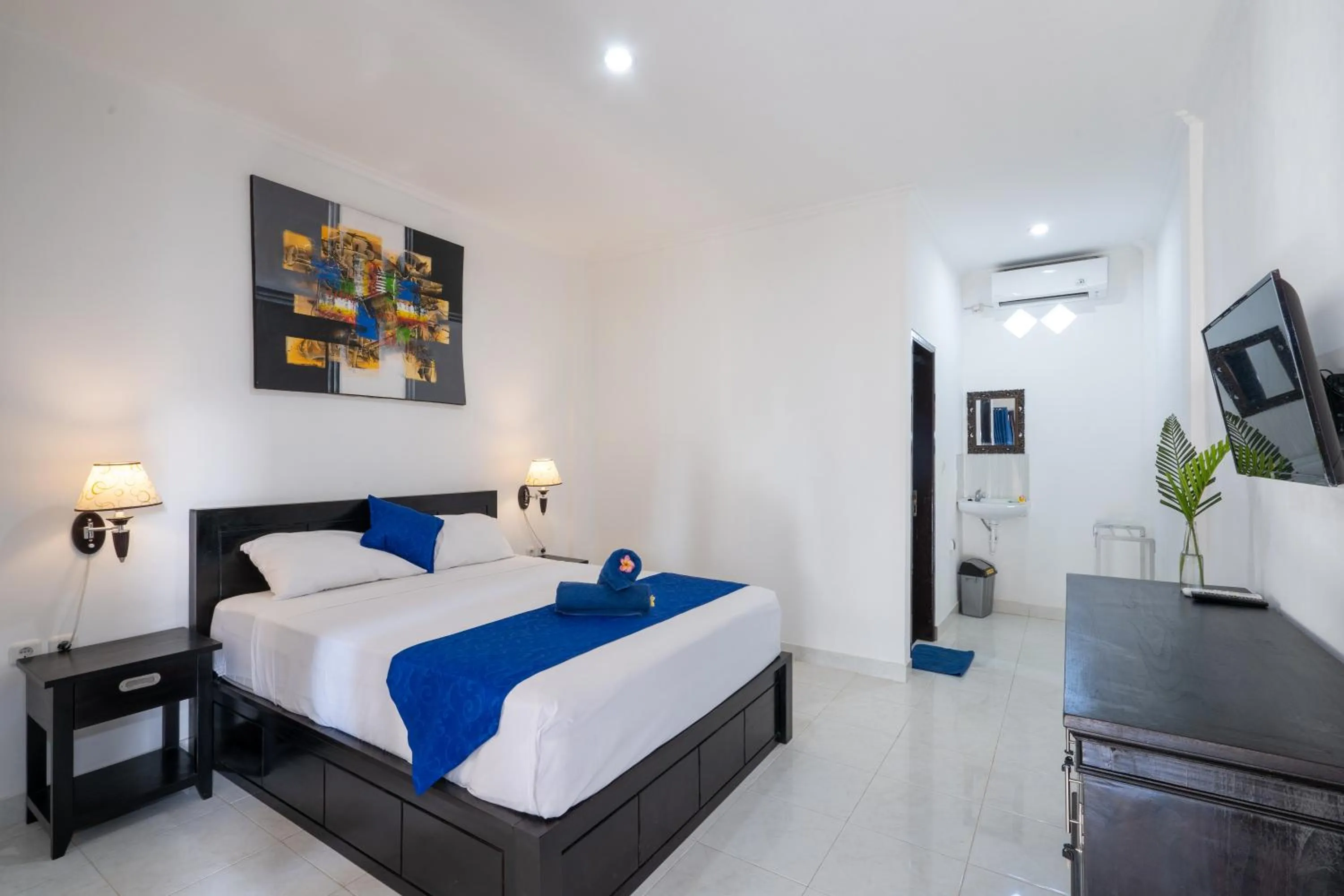 Bed in Nusa Sentana Lembongan Bali