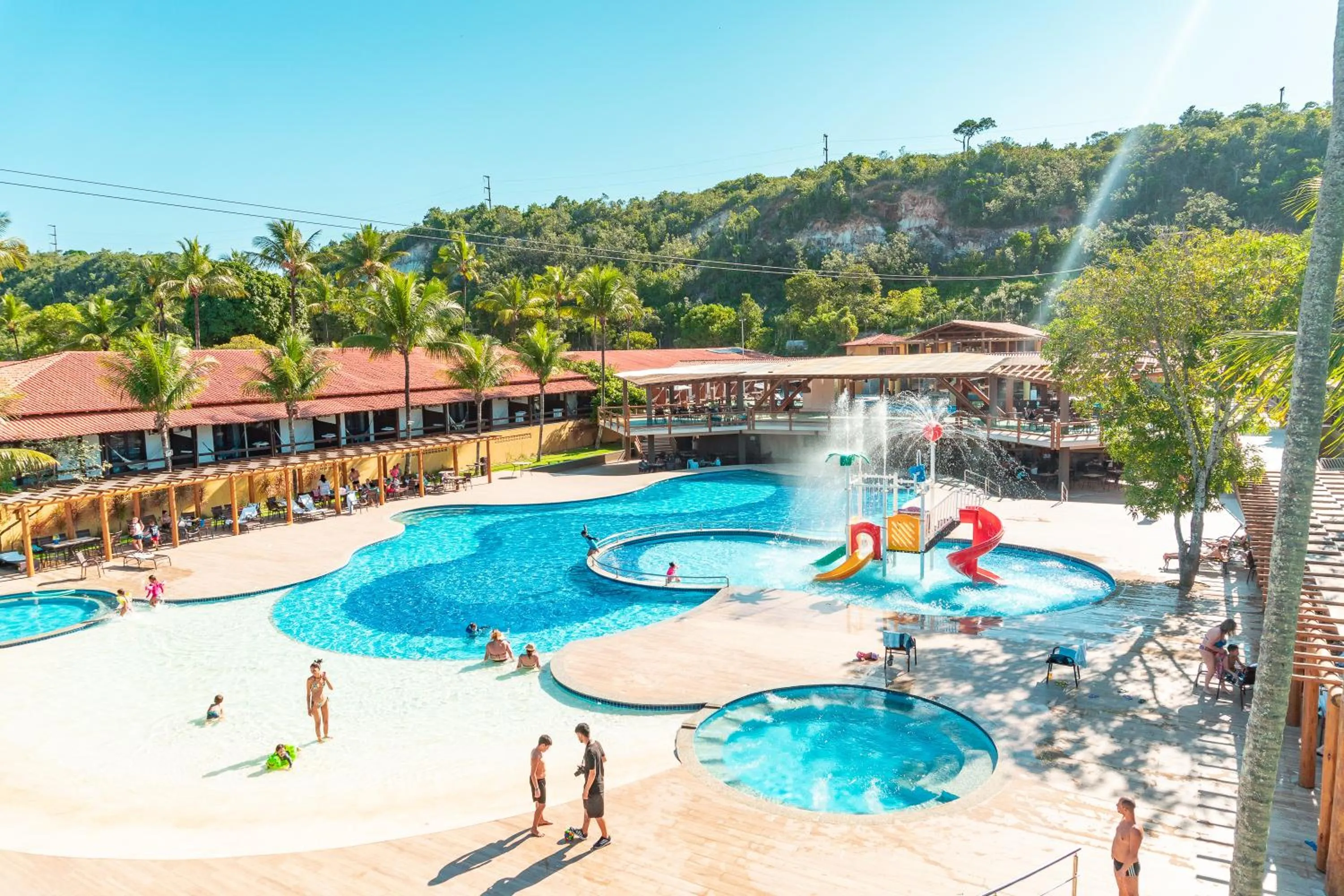 Pool view in Porto Seguro Praia Resort All Inclusive - Oficial