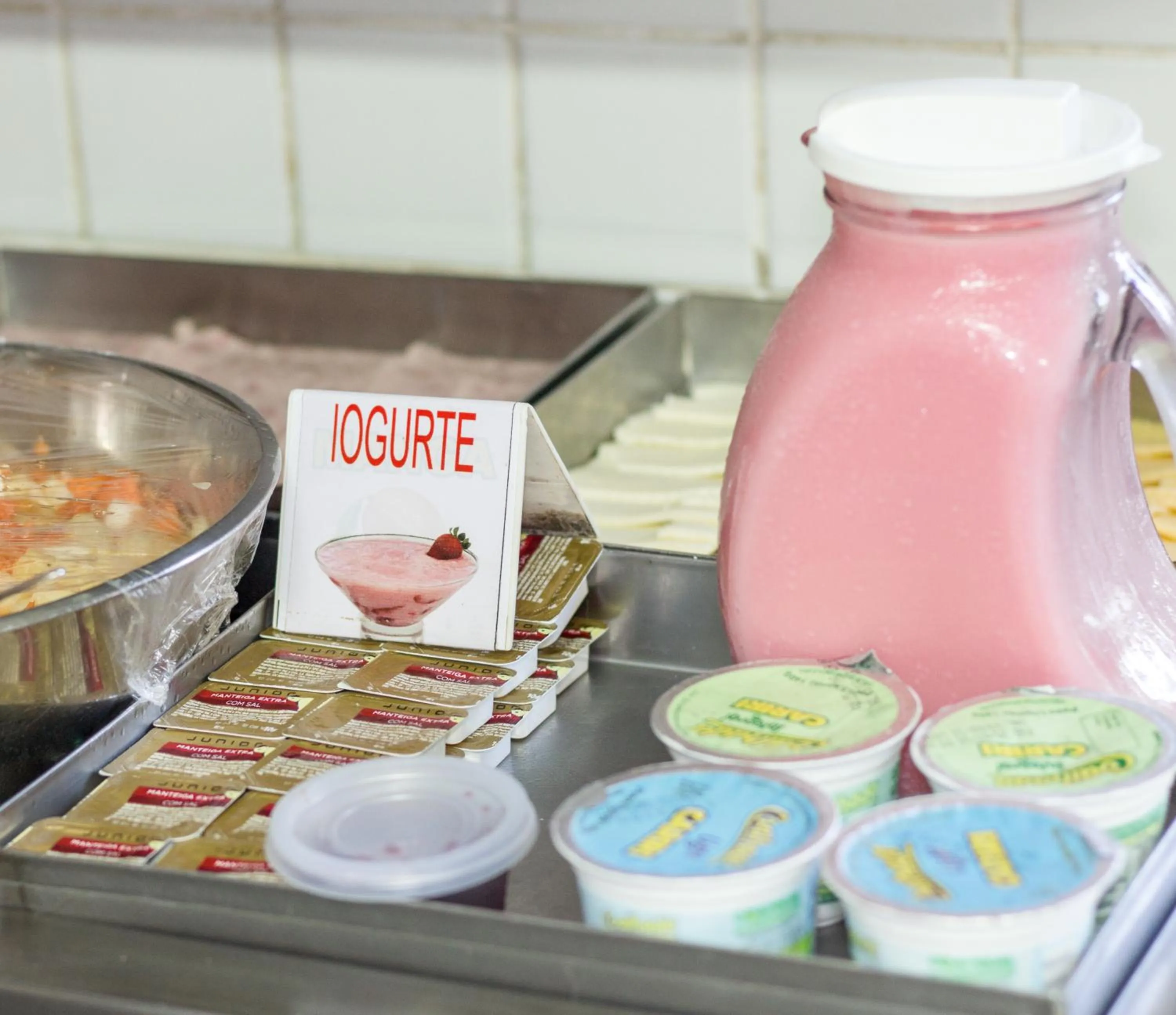 Buffet breakfast in Hotel Pousada Atlântica