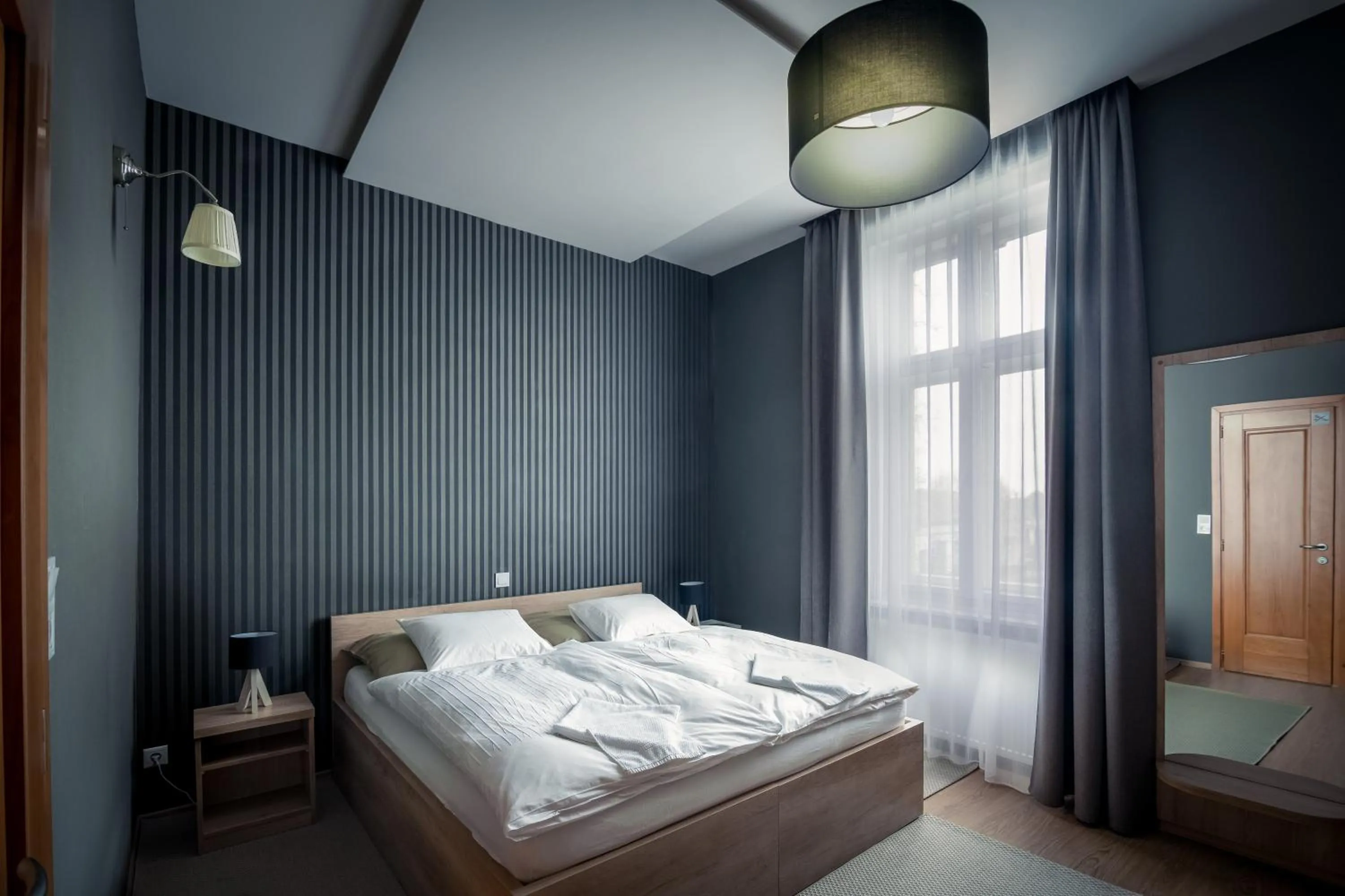 Bed in Deák Panzió